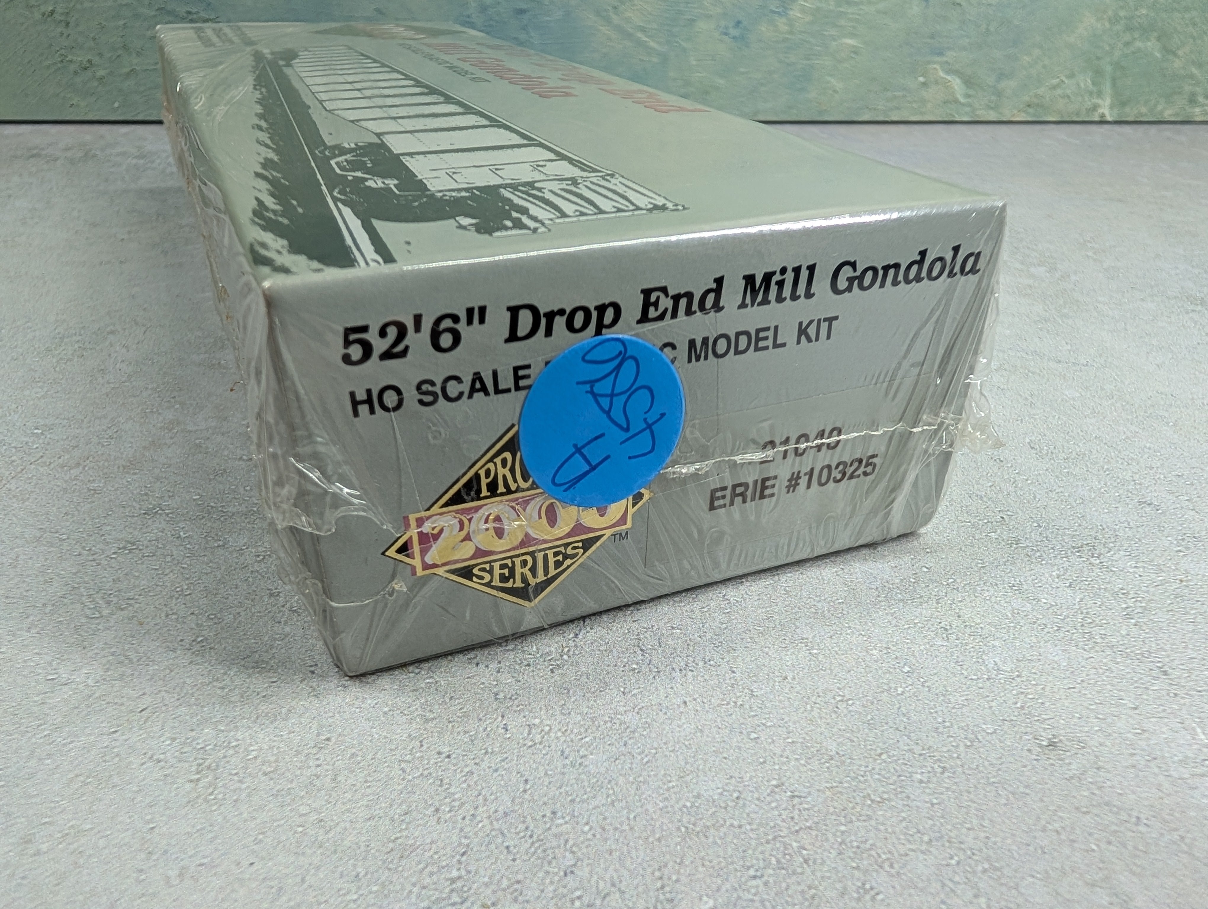 Life-Like 21040 HO Scale 52'6" Drop End Mill Gondola Erie #10325 KIT