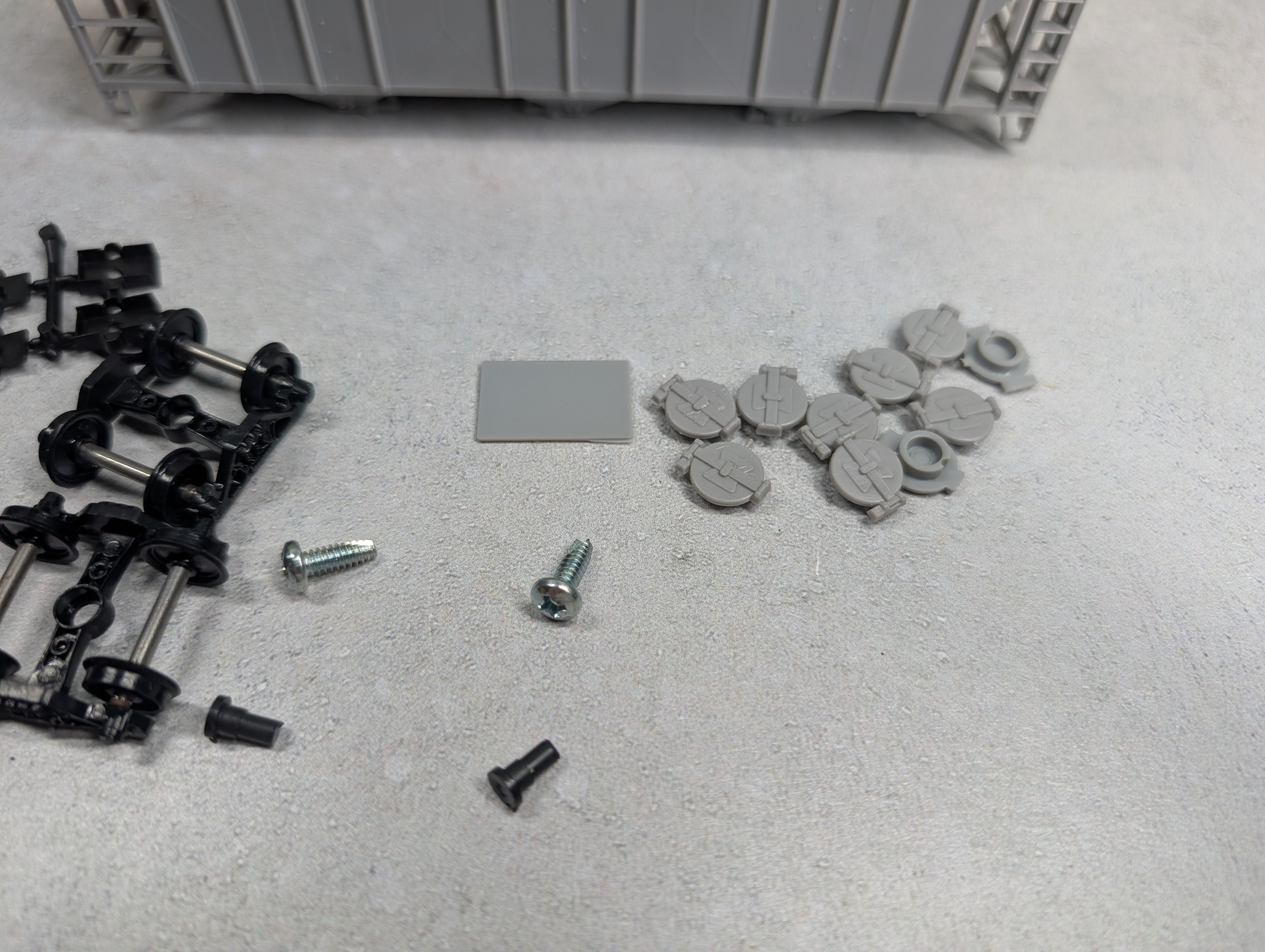 USED E&B Valley 6800 HO Scale Covered Hopper Undecorated KIT