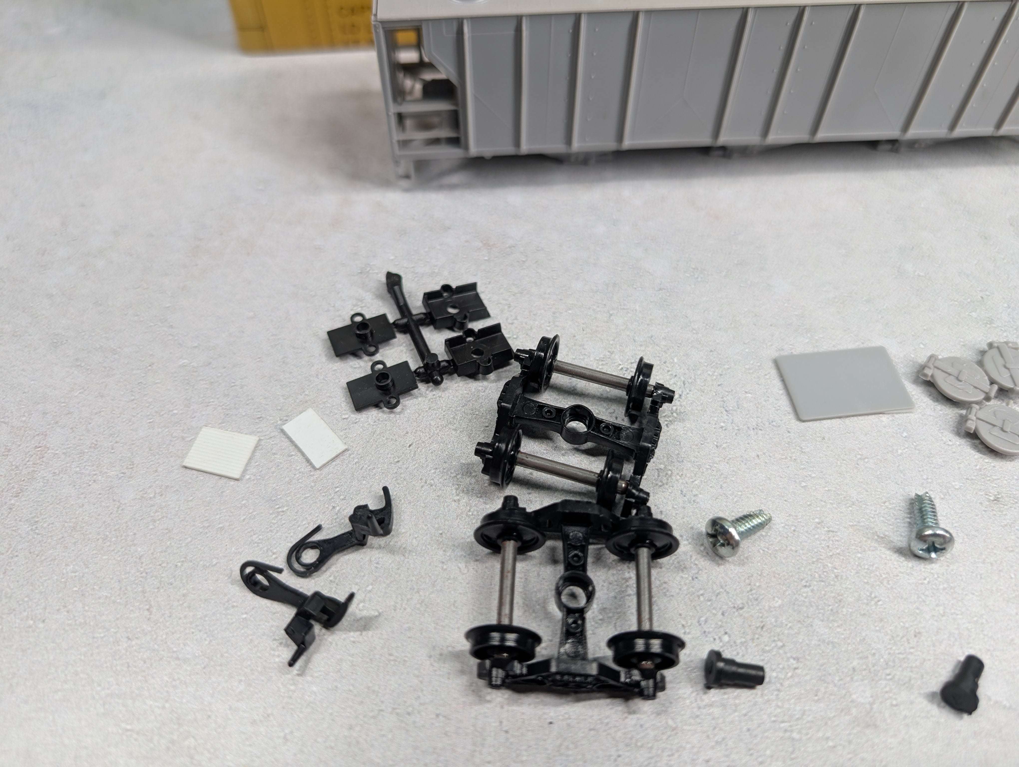 USED E&B Valley 6800 HO Scale Covered Hopper Undecorated KIT