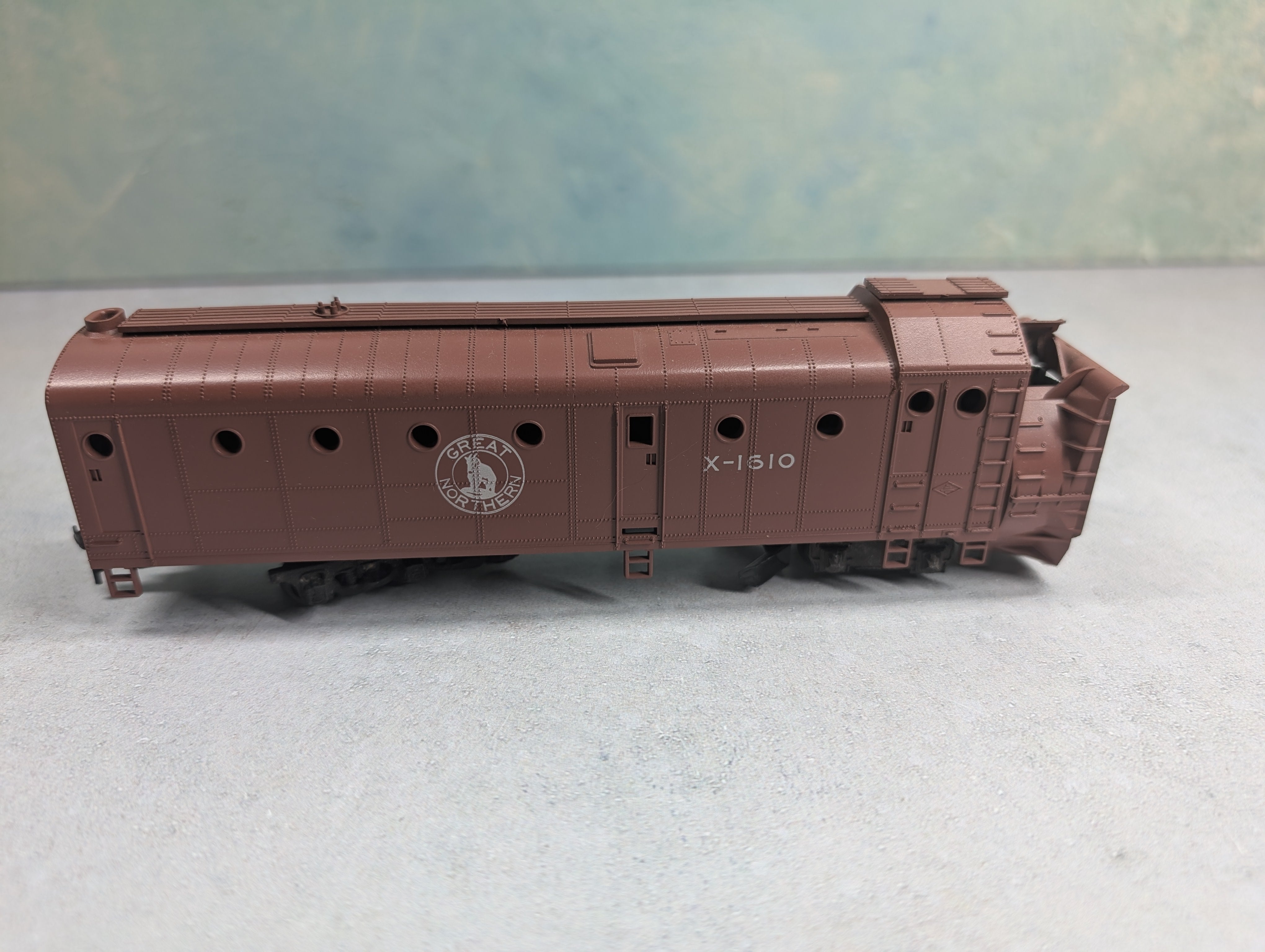 USED Athearn 3196 HO Scale Rotary Snow Plow Great Northern #X-1510