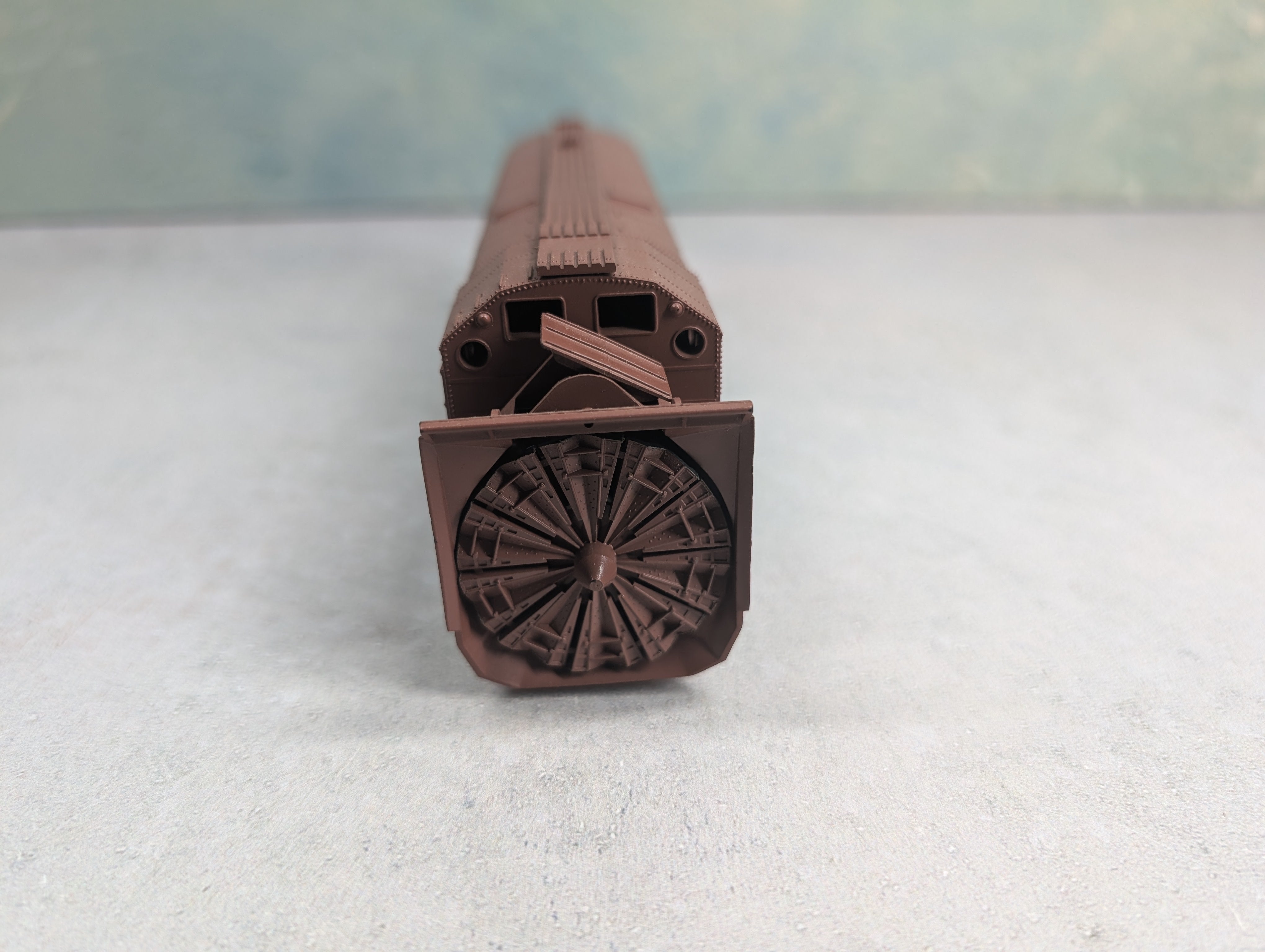 USED Athearn 3196 HO Scale Rotary Snow Plow Great Northern #X-1510
