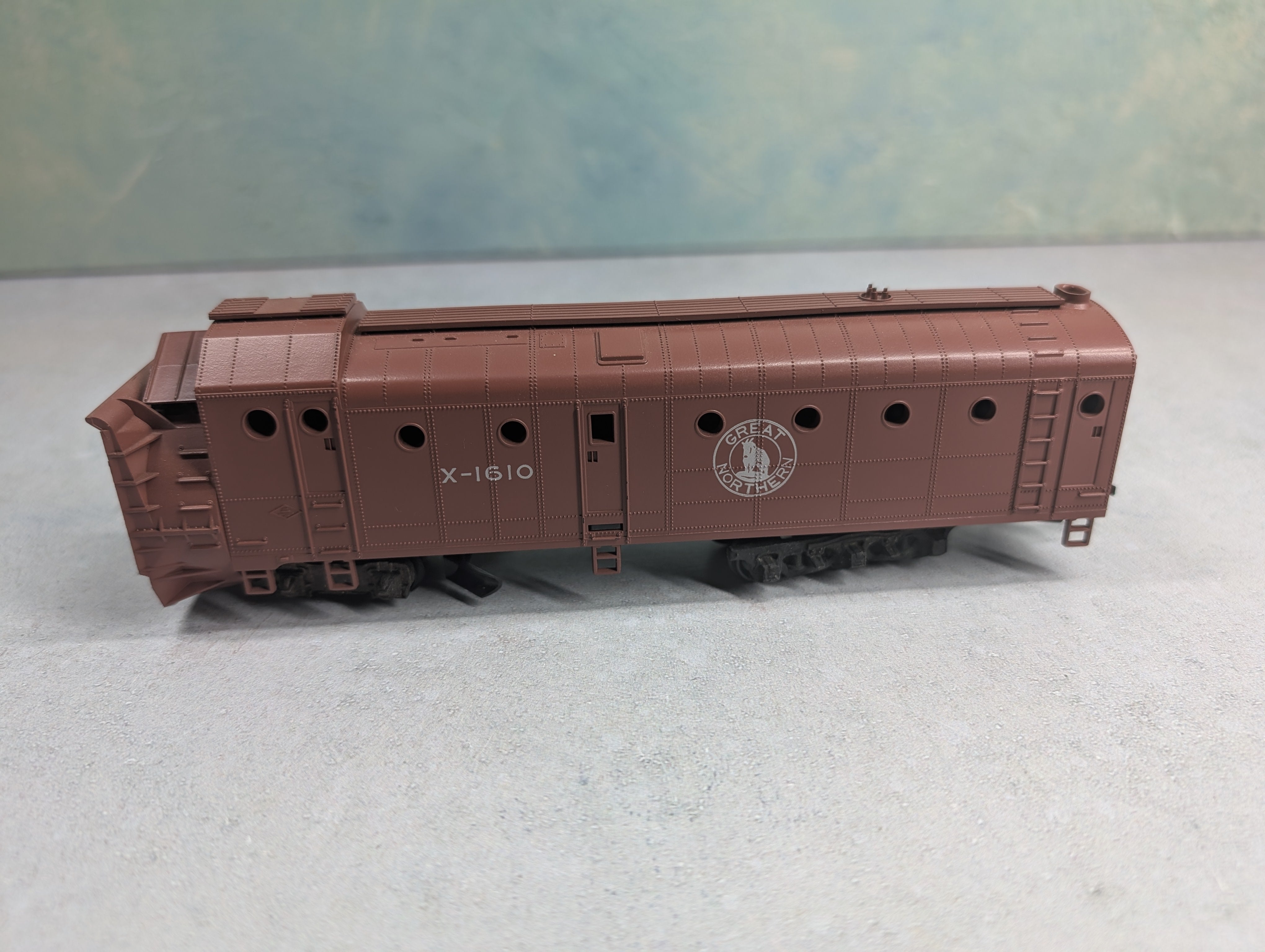USED Athearn 3196 HO Scale Rotary Snow Plow Great Northern #X-1510