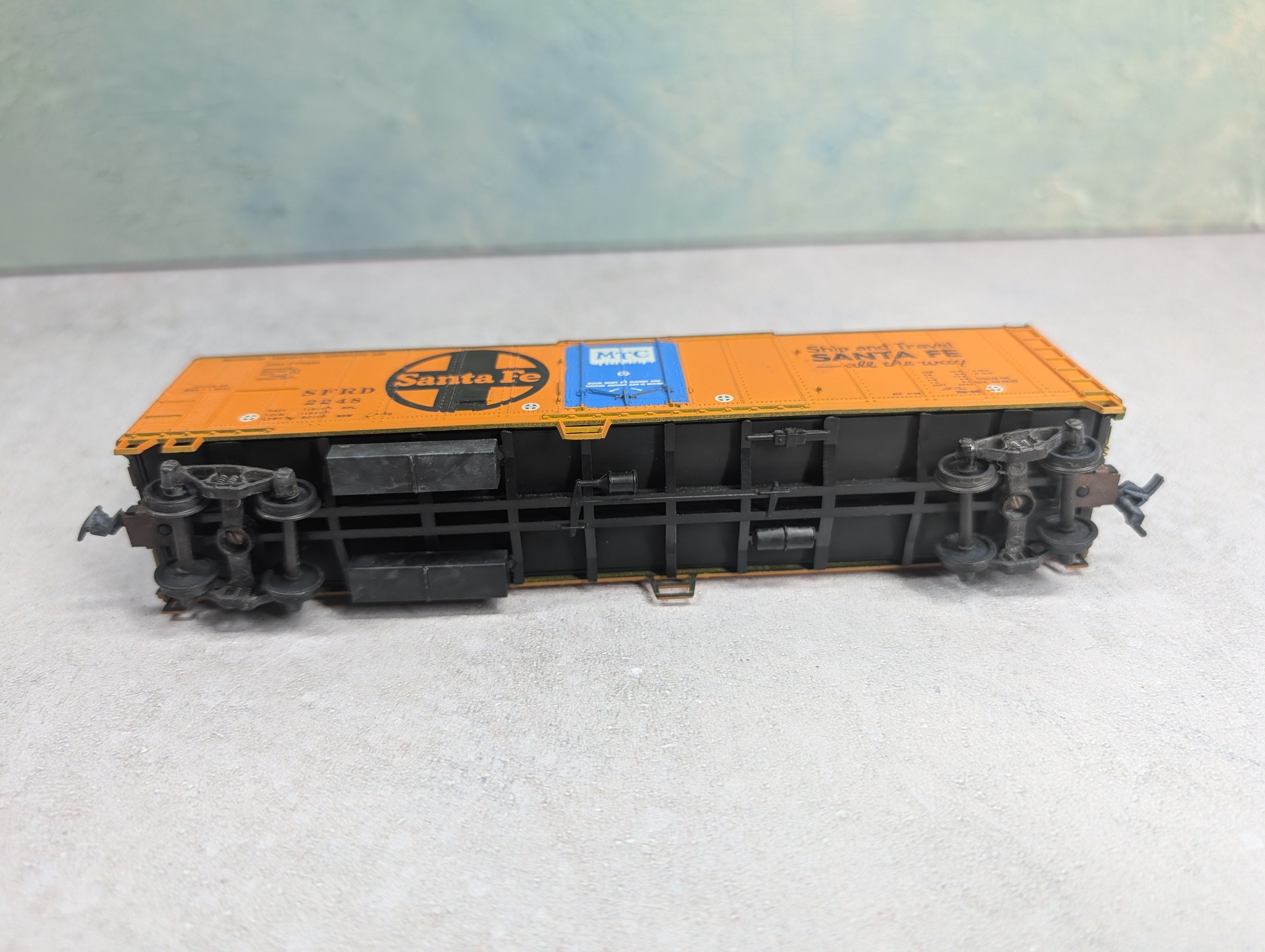 USED Athearn HO Scale 50' Mech Reefer Santa Fe SFRD #2248