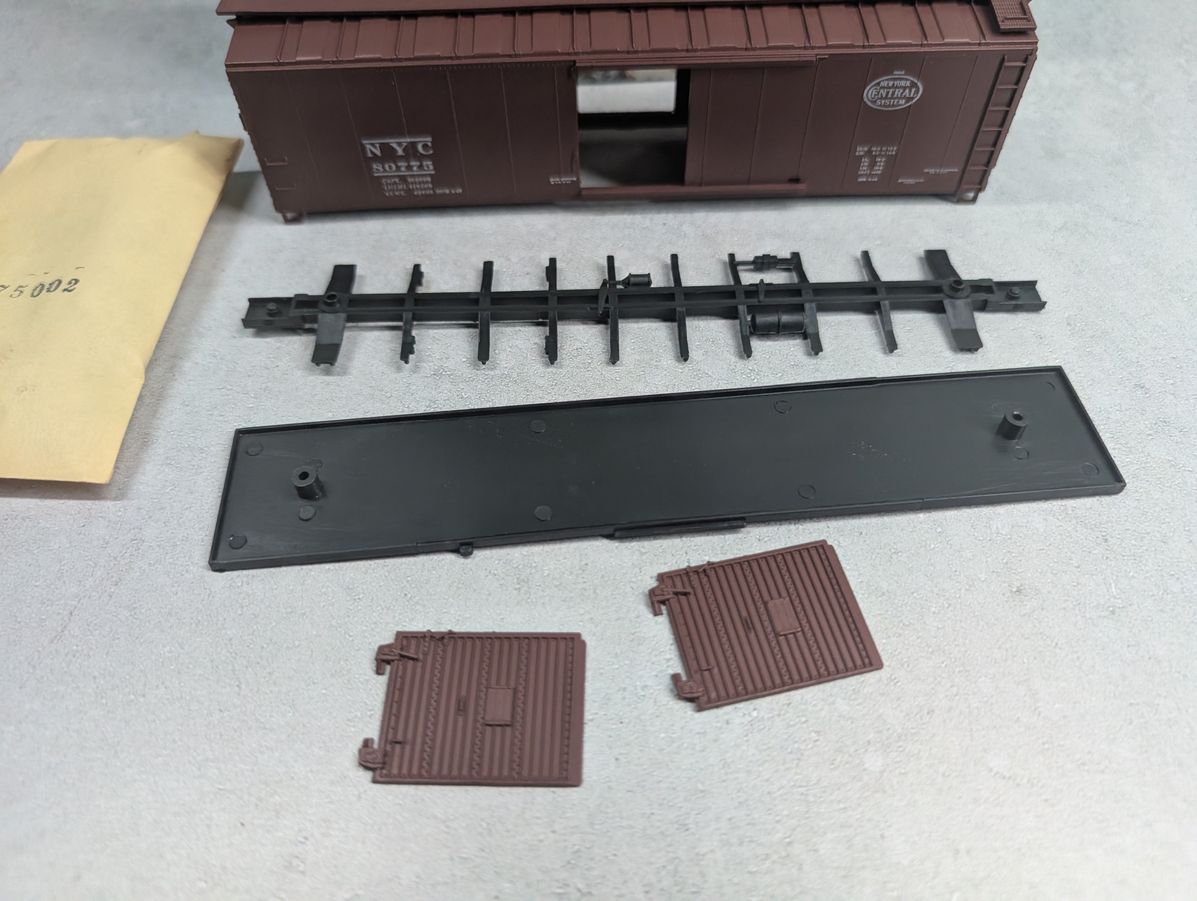 USED Athearn 5057 HO Scale 50' SD Box Car New York Central NYC #80775 KIT