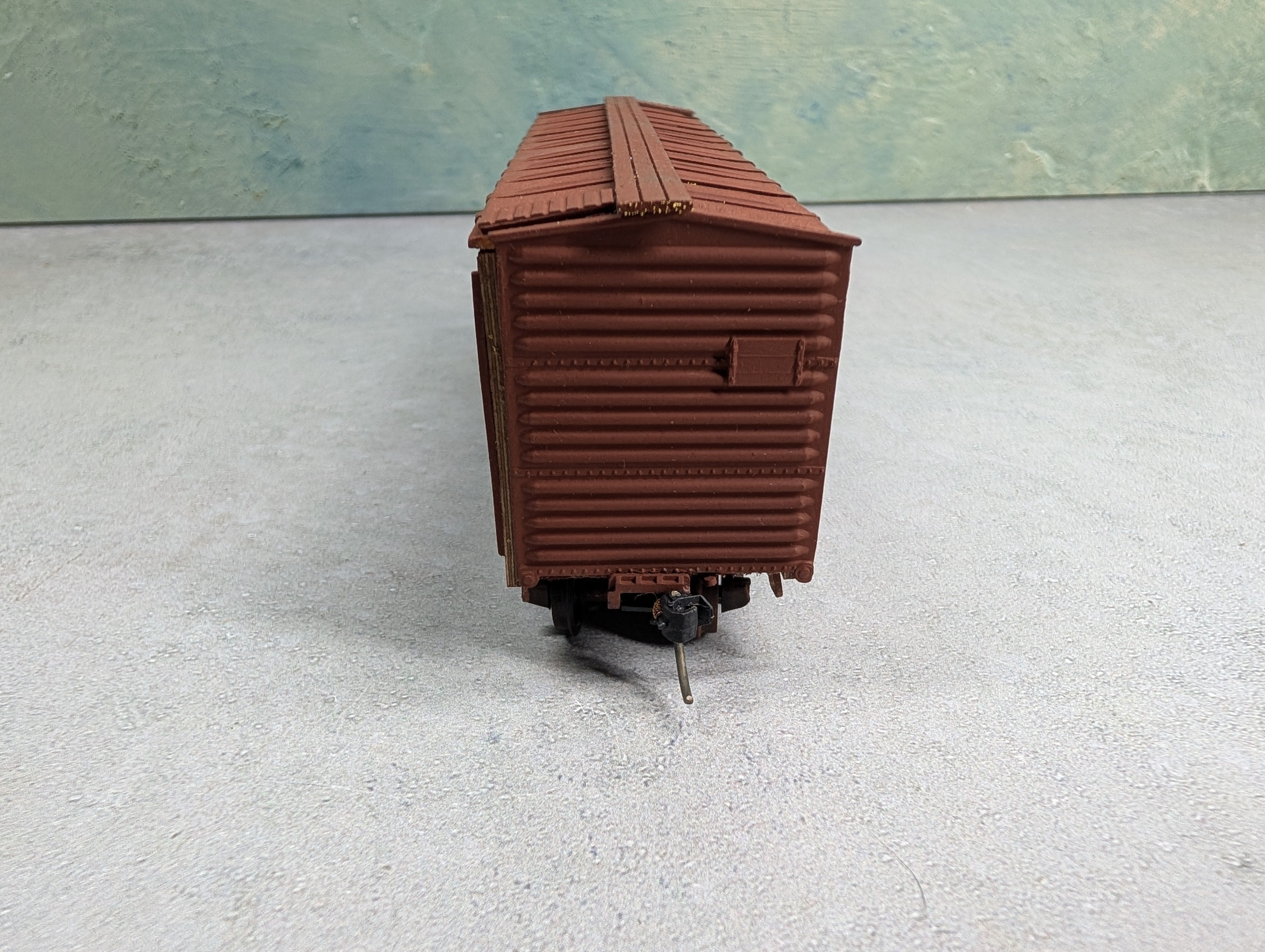 USED Silver Streak 929-301 HO Scale Wooden Auto Box Car Southern 148999 KIT