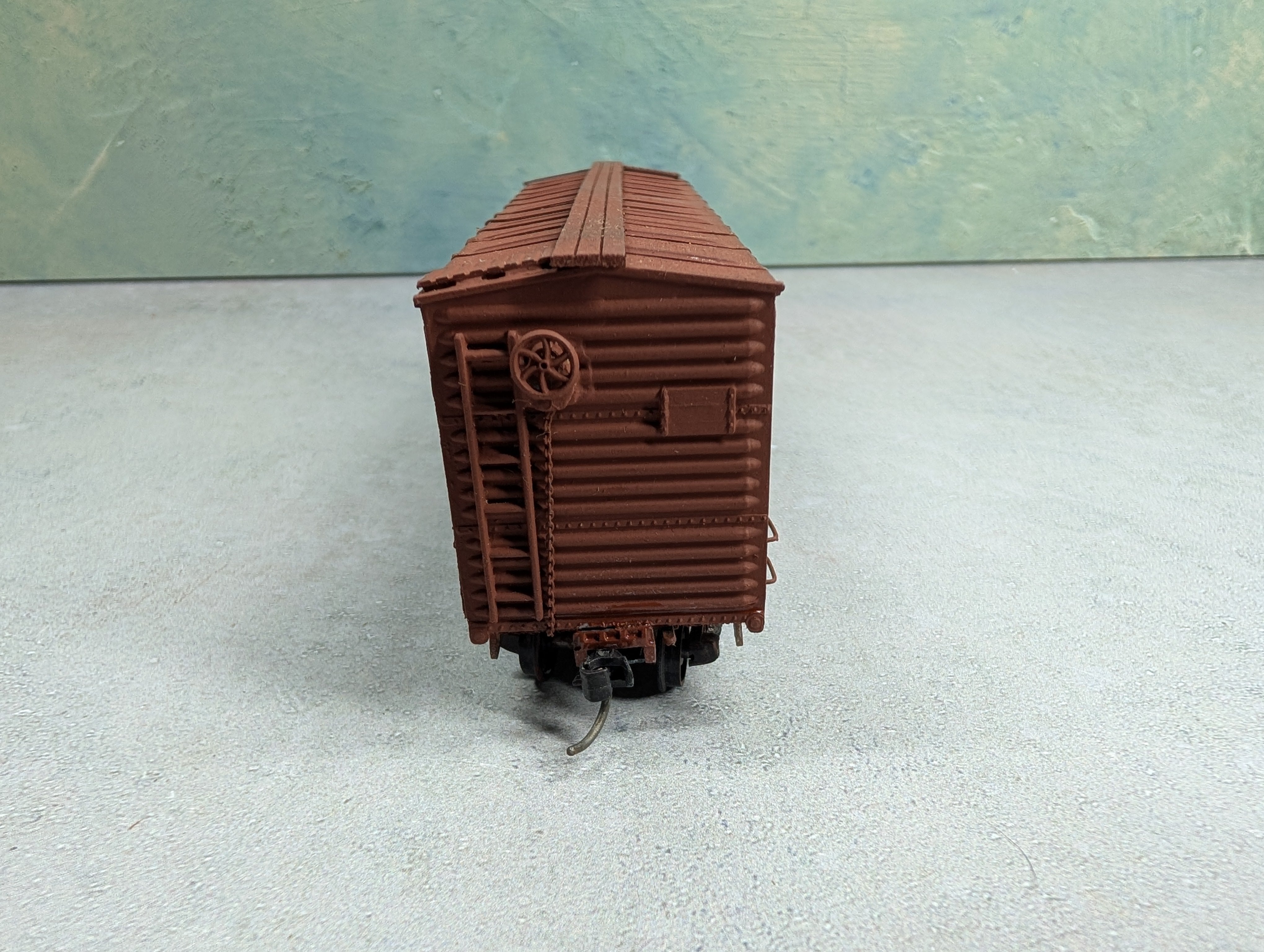 USED Silver Streak 929-301 HO Scale Wooden Auto Box Car Southern 148999 KIT