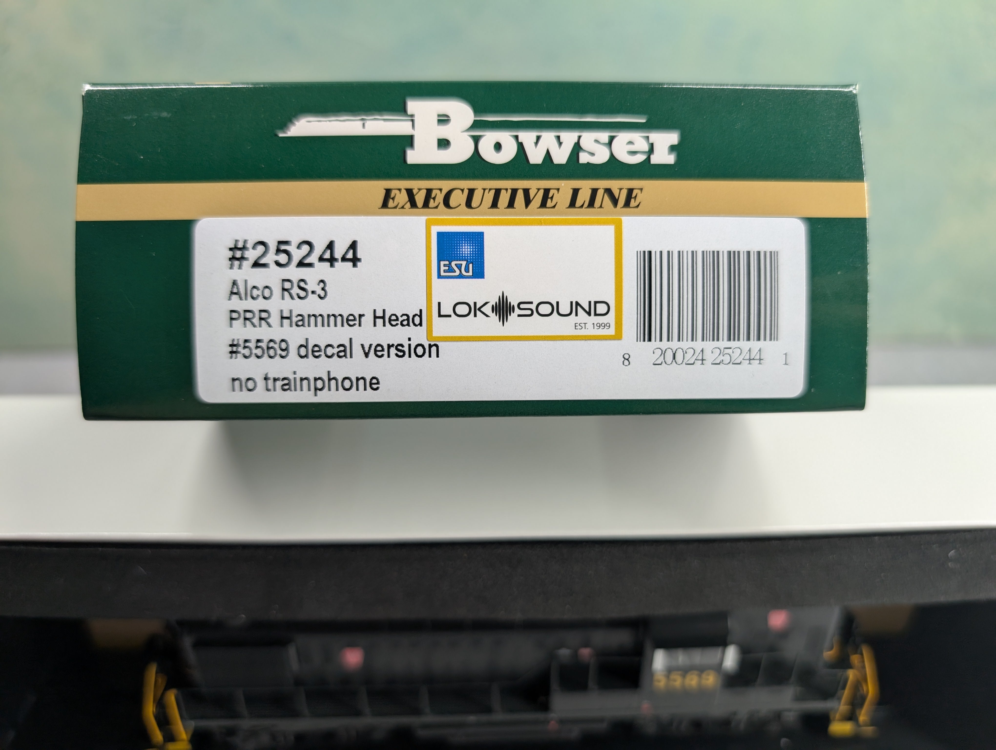 Bowser 25244 HO Scale Alco RS HammerHead Pennsylvania #5569 ESU LokeSound 5