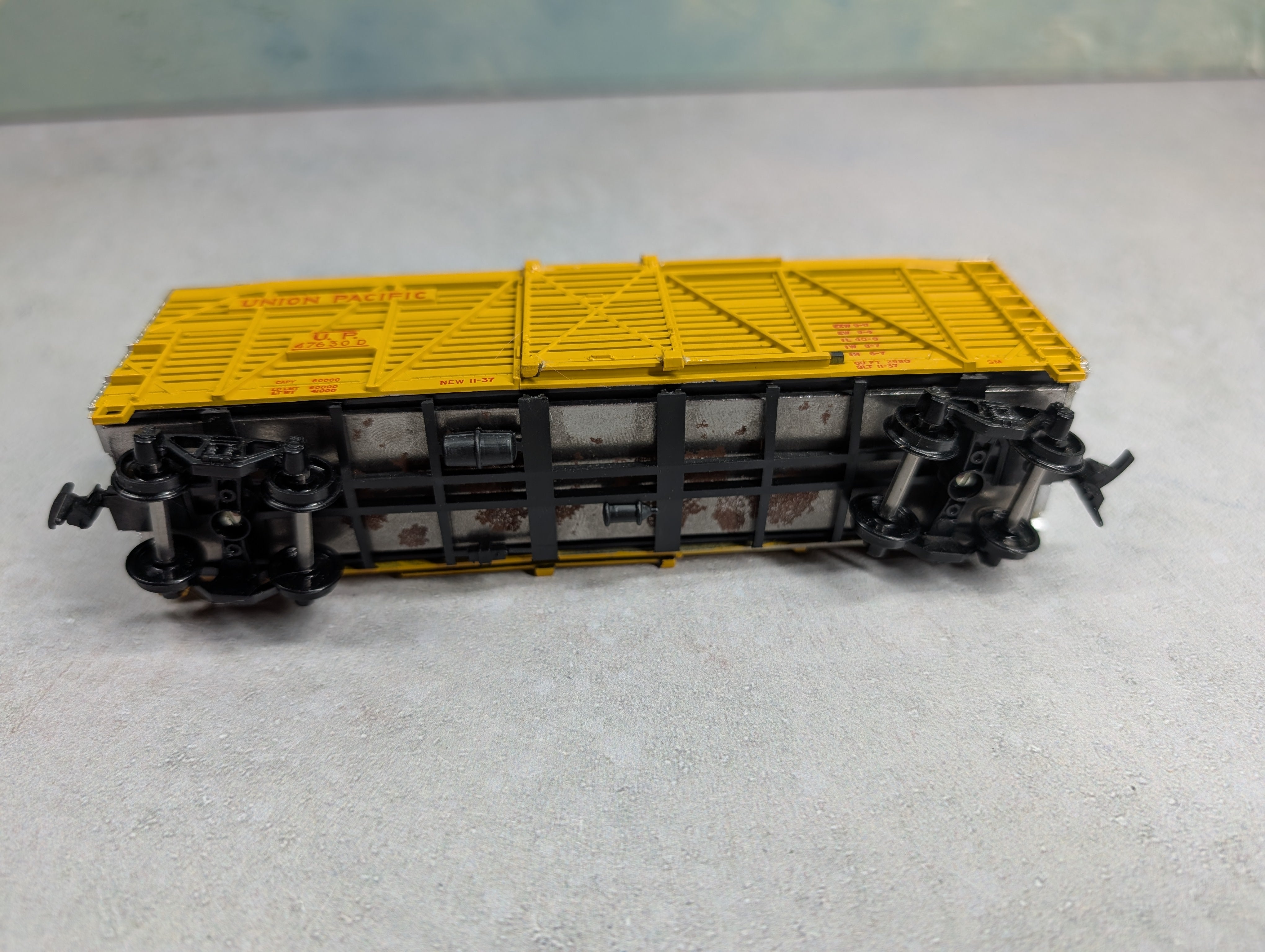 USED Athearn 1779 HO Scale Stock Car Union Pacific UP #47630D