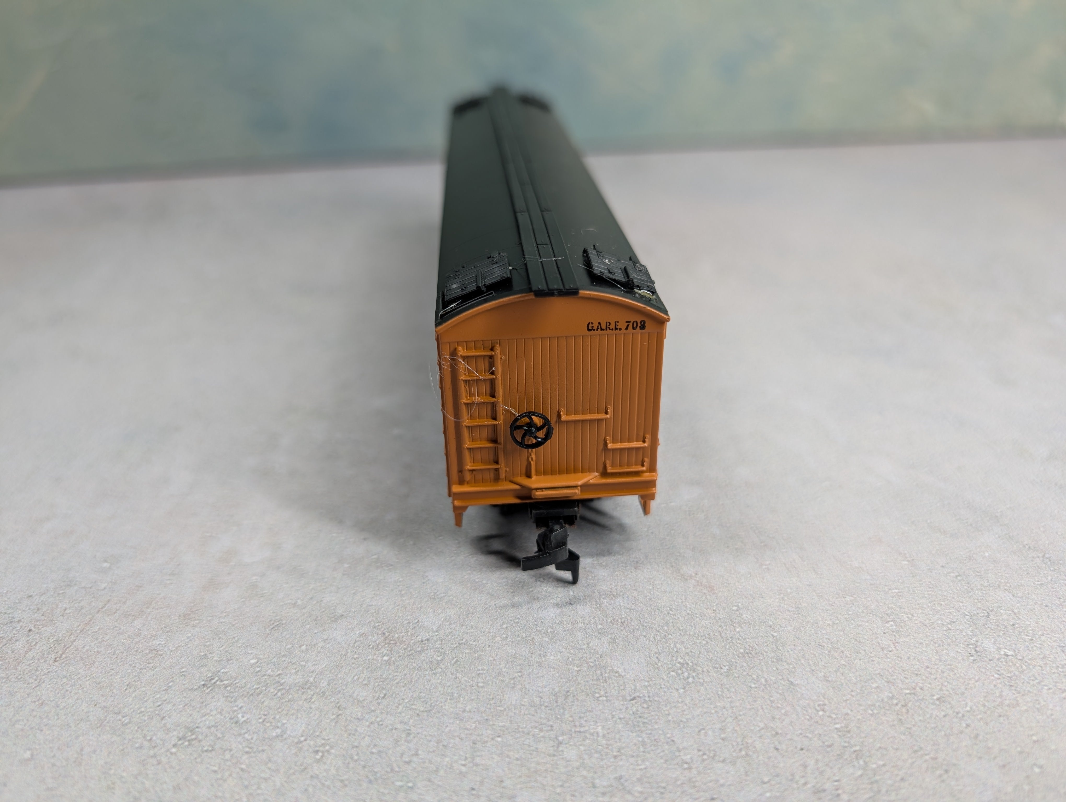 USED Athearn 5342 HO Scale 50' Express Reefer Western Dairy Co. GARE #708