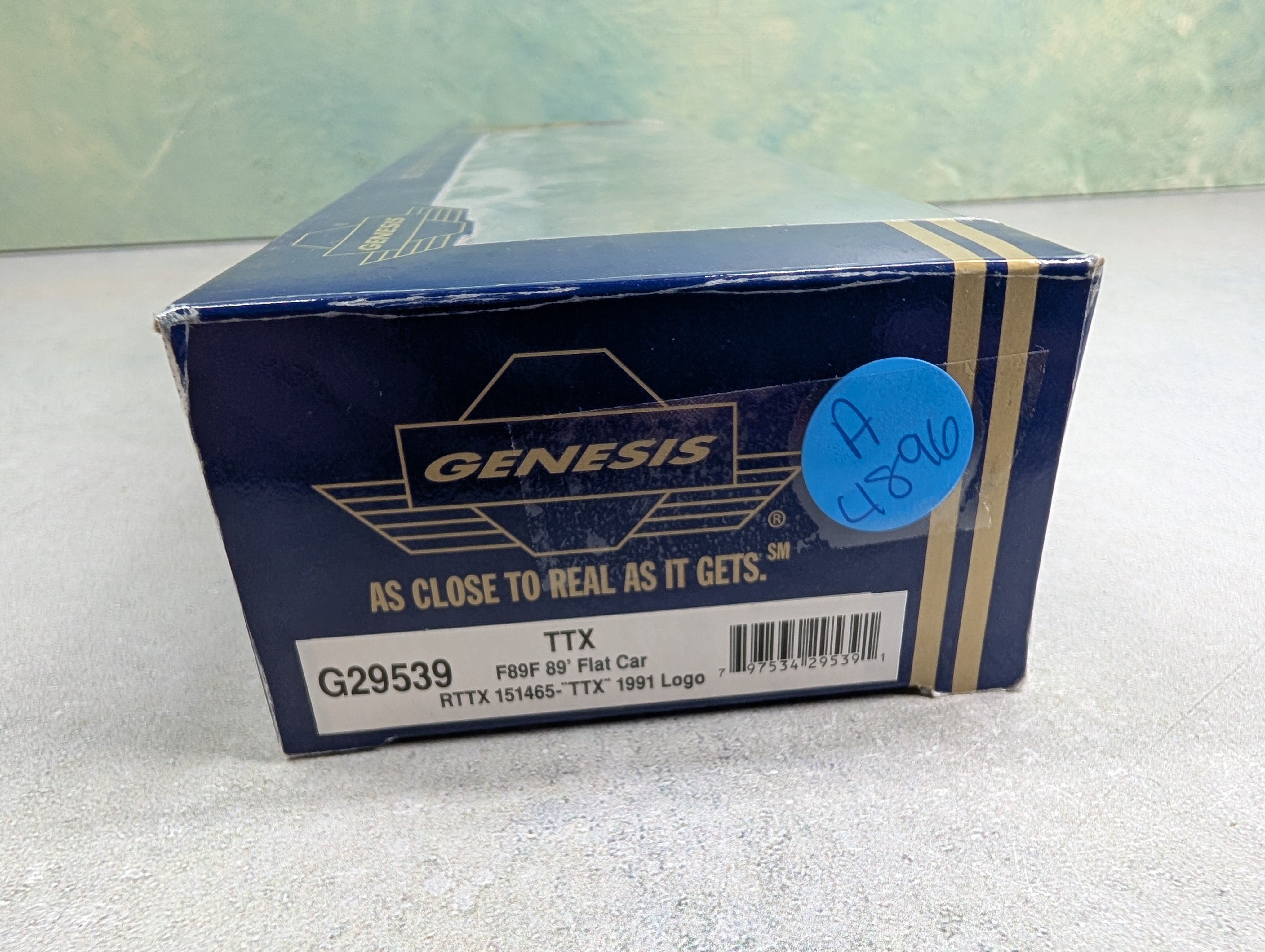 Athearn Genesis 29539 HO Scale 89' Flat Car TTX #151465
