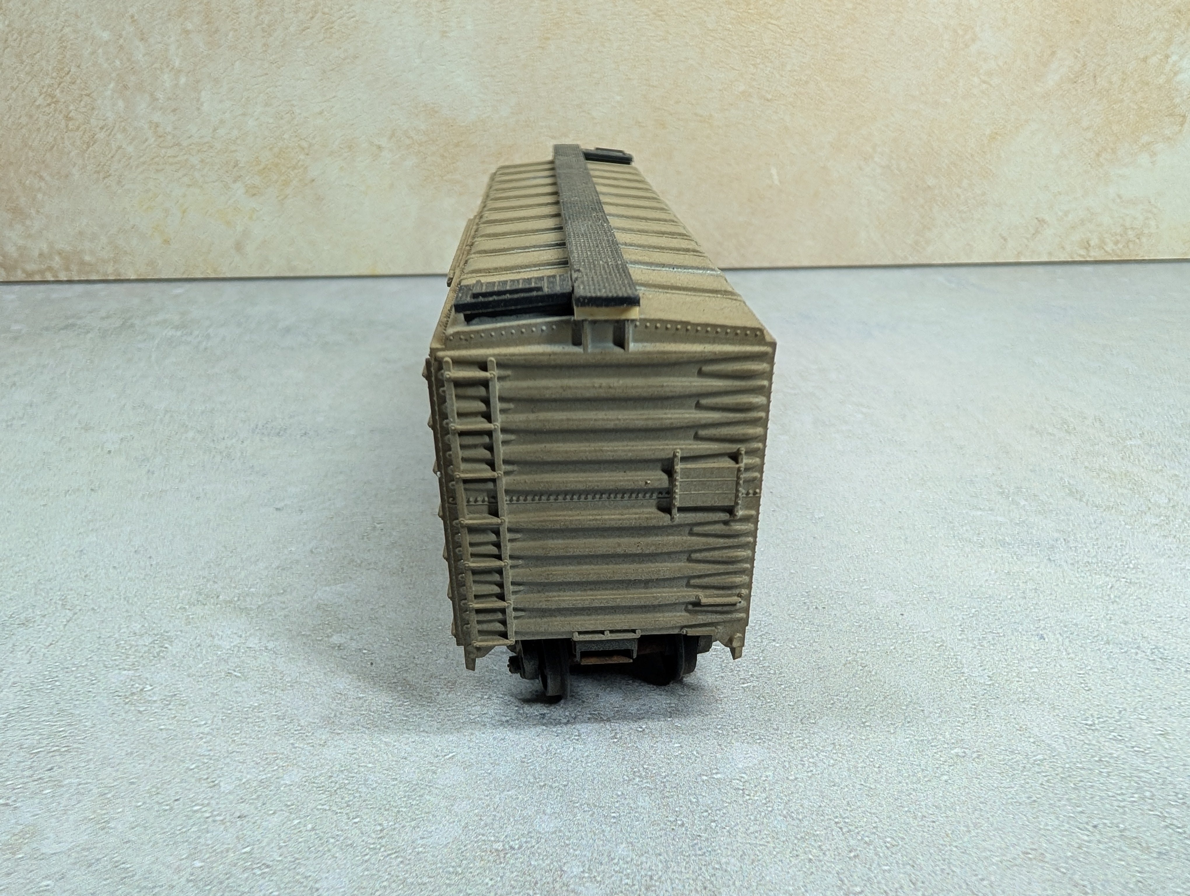 USED Athearn HO Scale 40' Box Car Erie Lackawanna EL #73833 Weathered