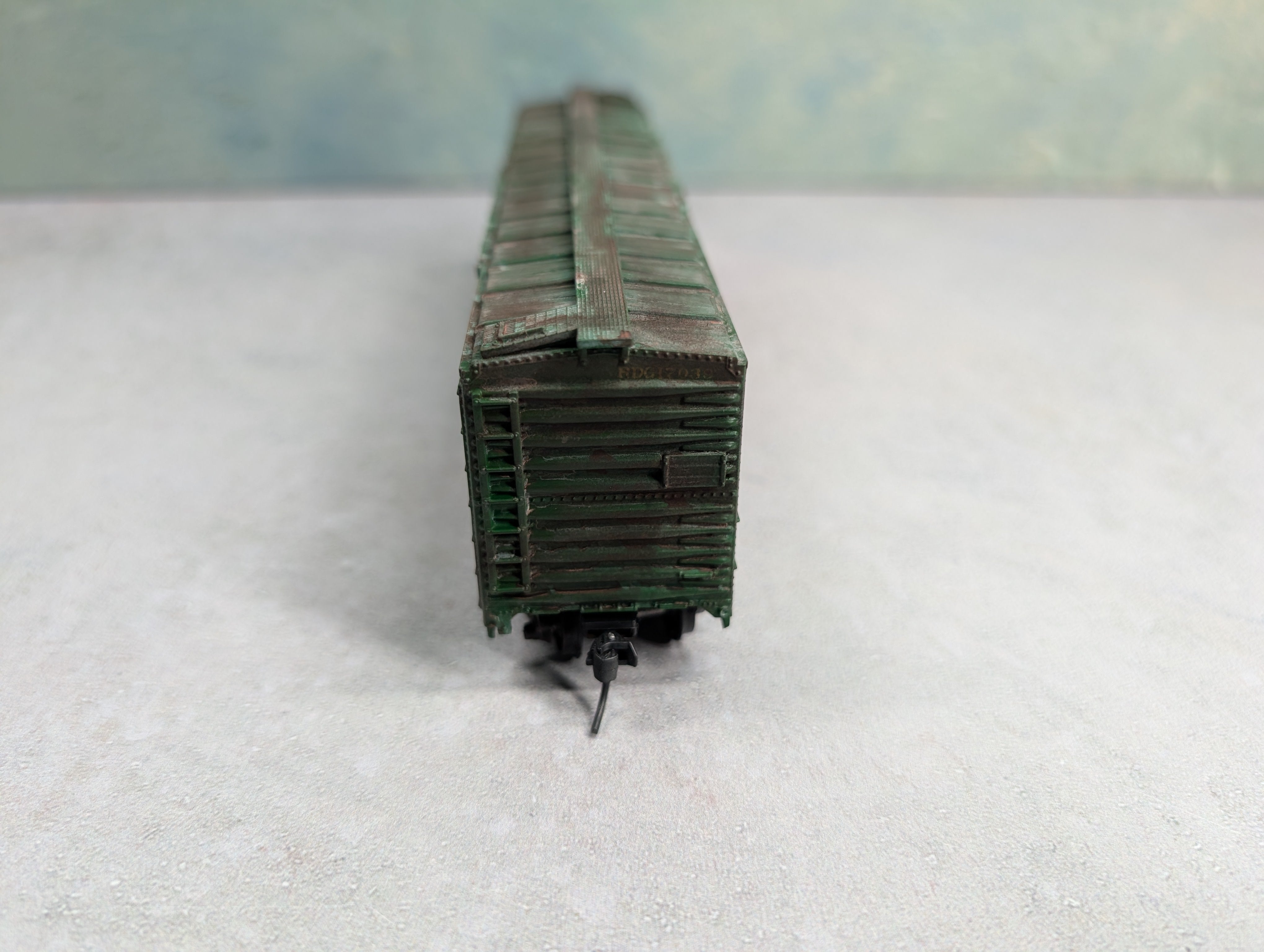 USED Athearn HO Scale Beautifully Weathered 50' Box Car Reading RDG #17039