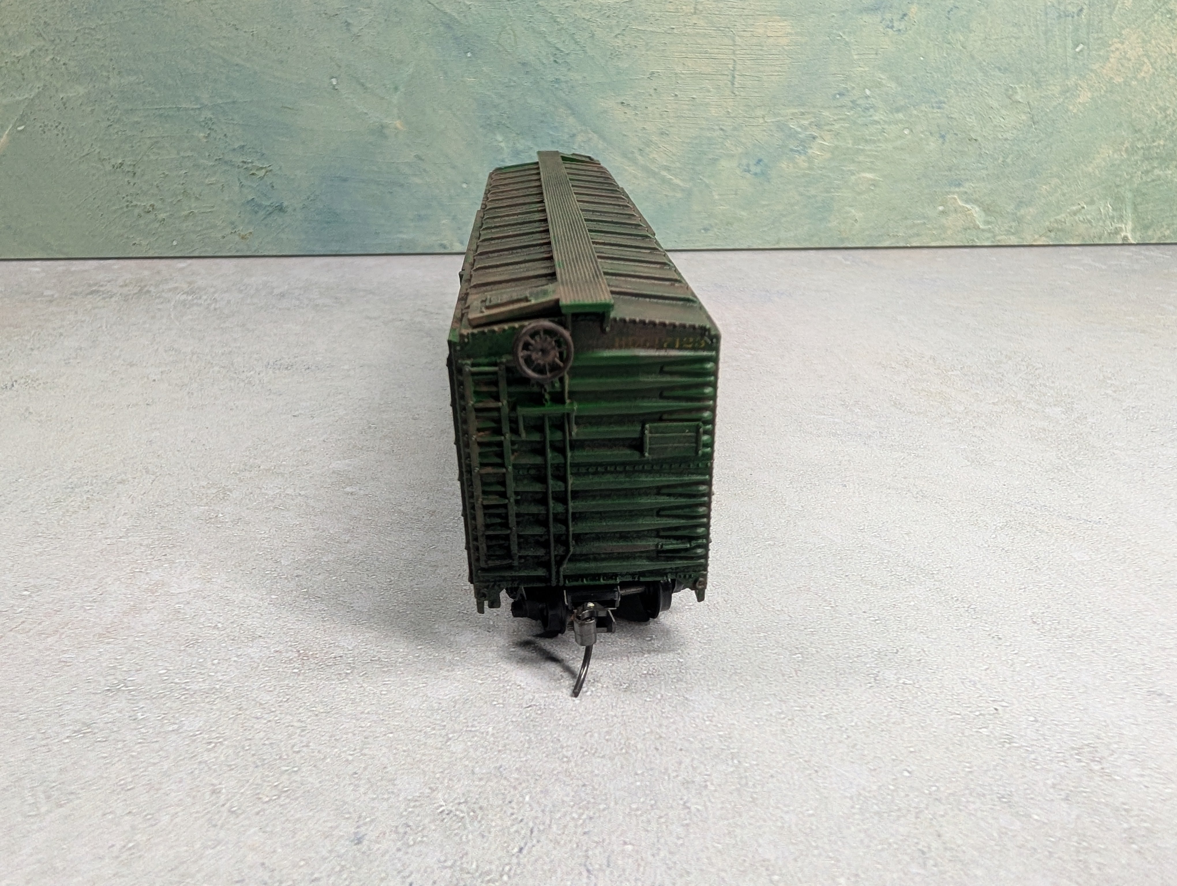 USED Athearn HO Scale Beautifully Weathered 50' Box Car Reading RDG #17123