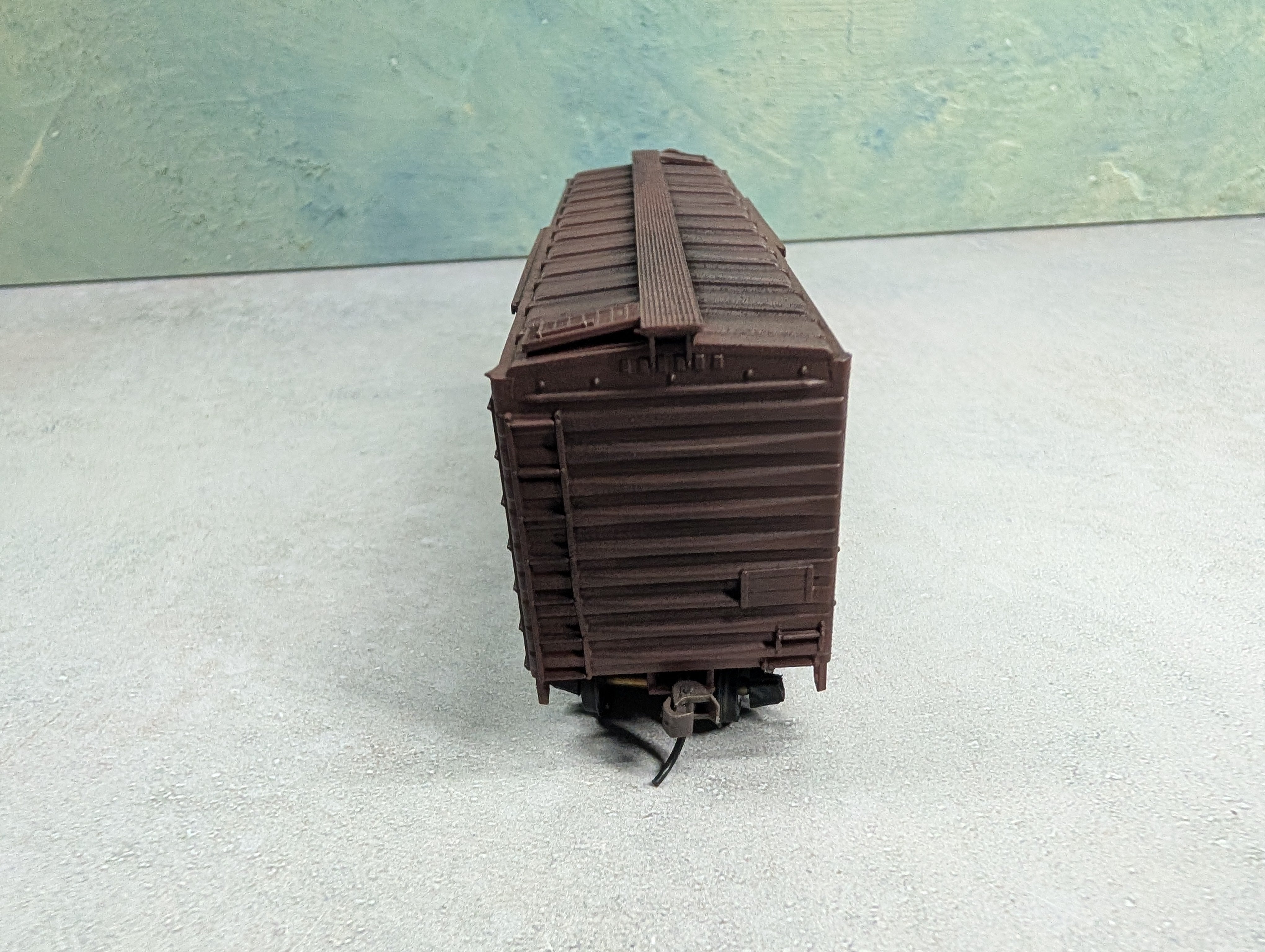 USED HO Scale Beautifully Weathered Box Car Baltimore and Ohio B&O #166017