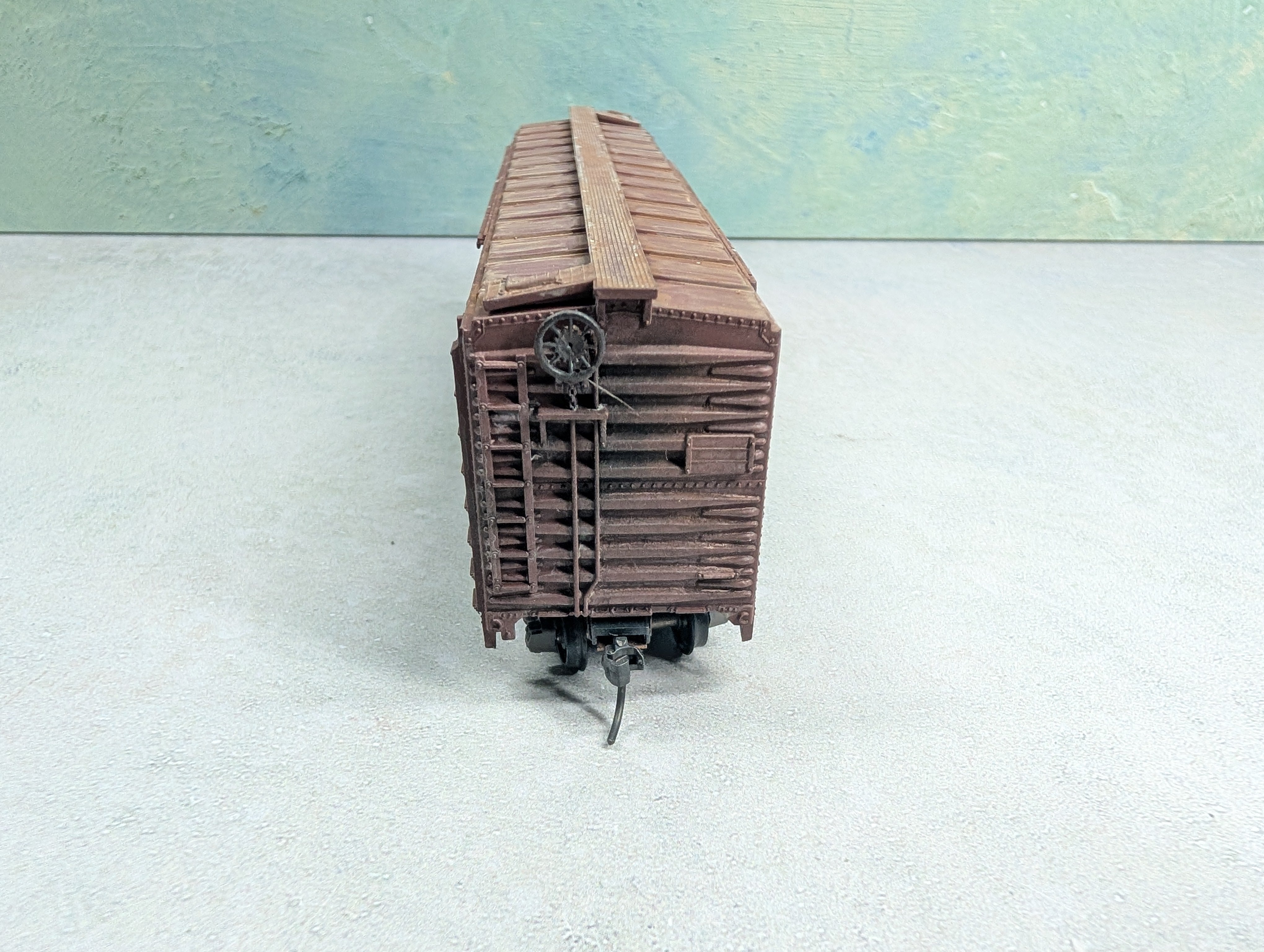 USED Athearn HO Scale Beautifully Weathered 50' Box Car Pennsylvania PRR #74002