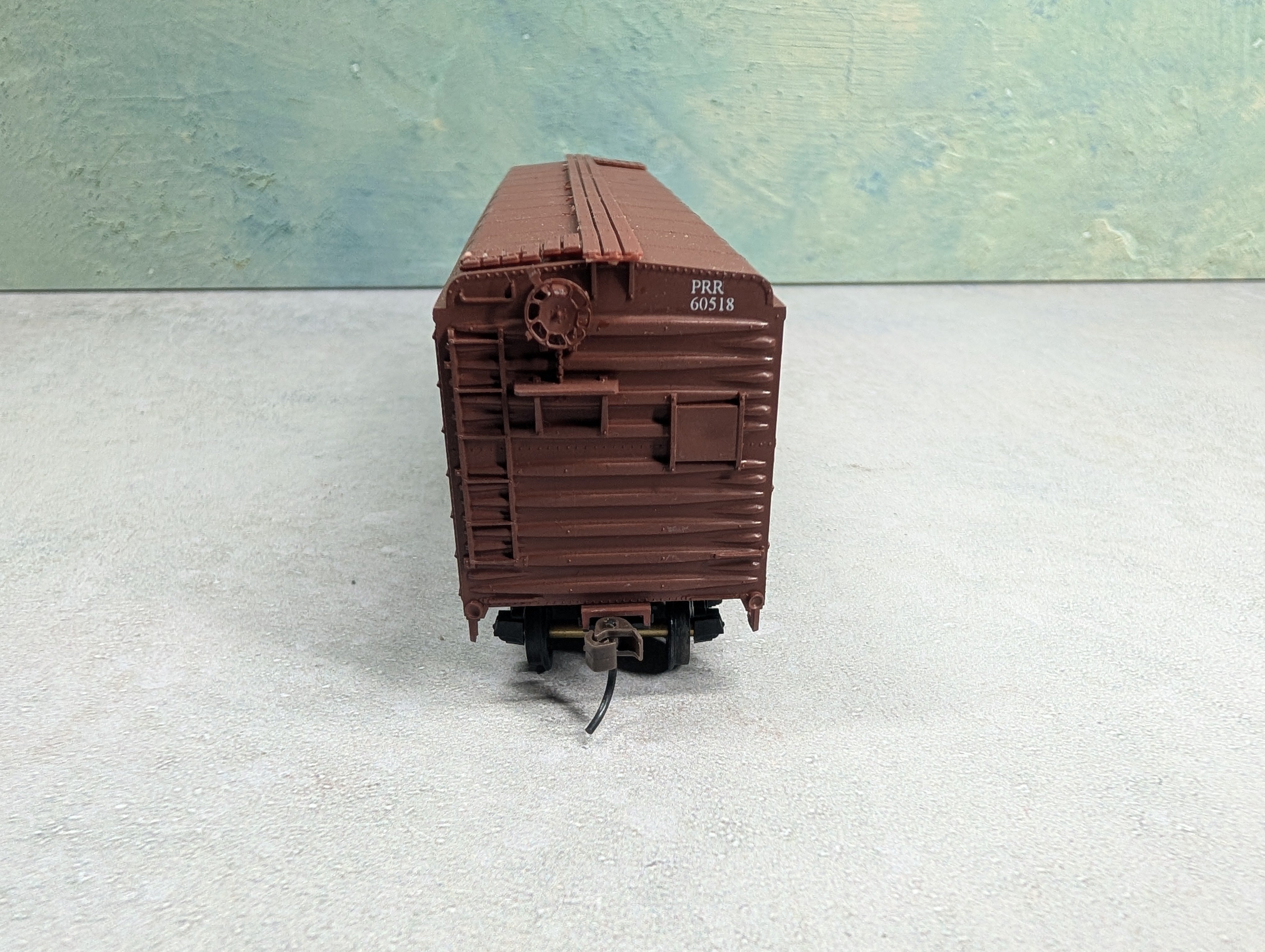 USED Bowser HO Scale Rounded Top 40' Box Car Pennsylvania PRR #60518