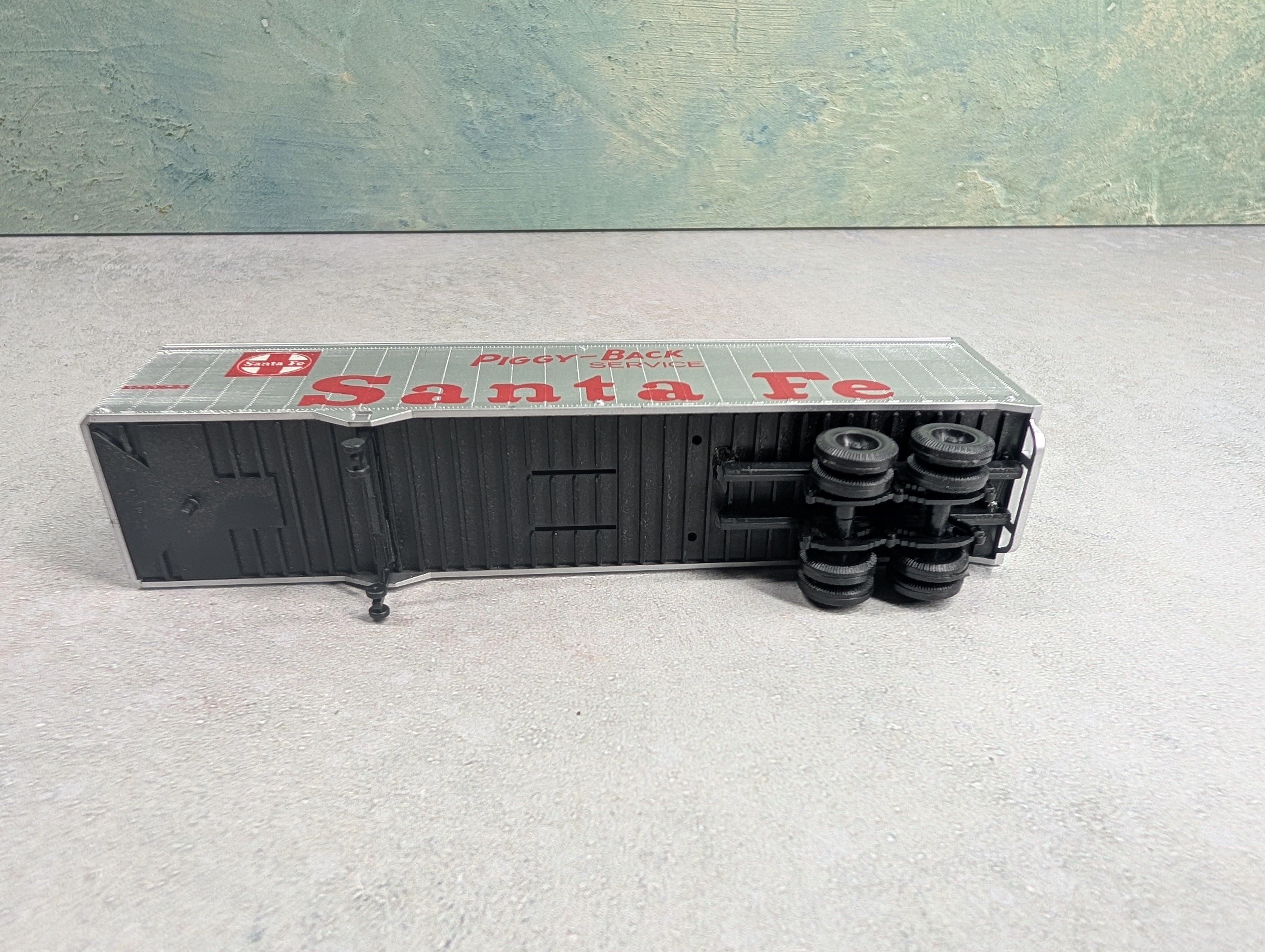 USED Athearn HO Scale 40' Trailer Santa Fe #X500623