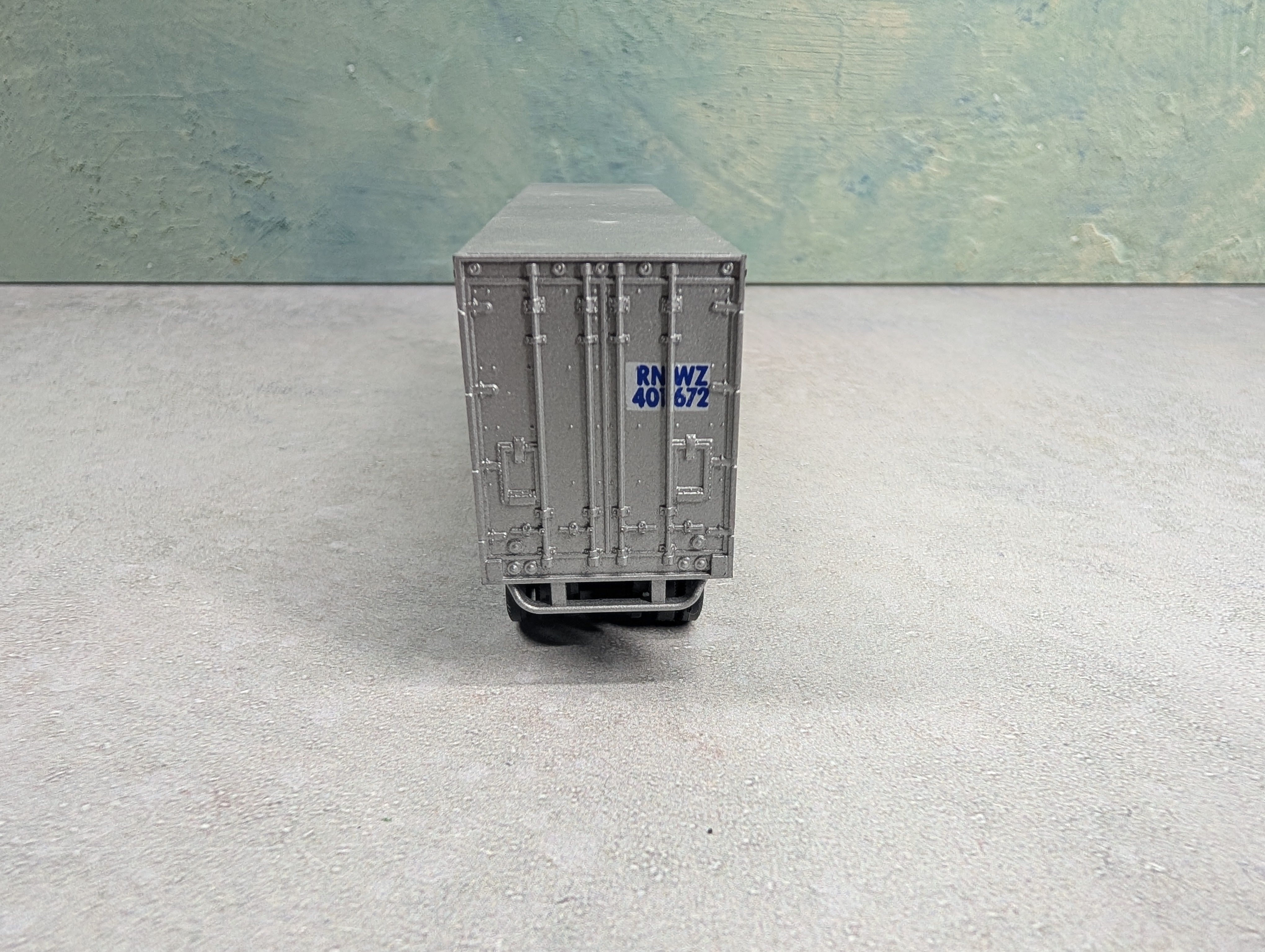 USED Athearn HO Scale 40' Trailer Norfolk & Western RNWZ #401672