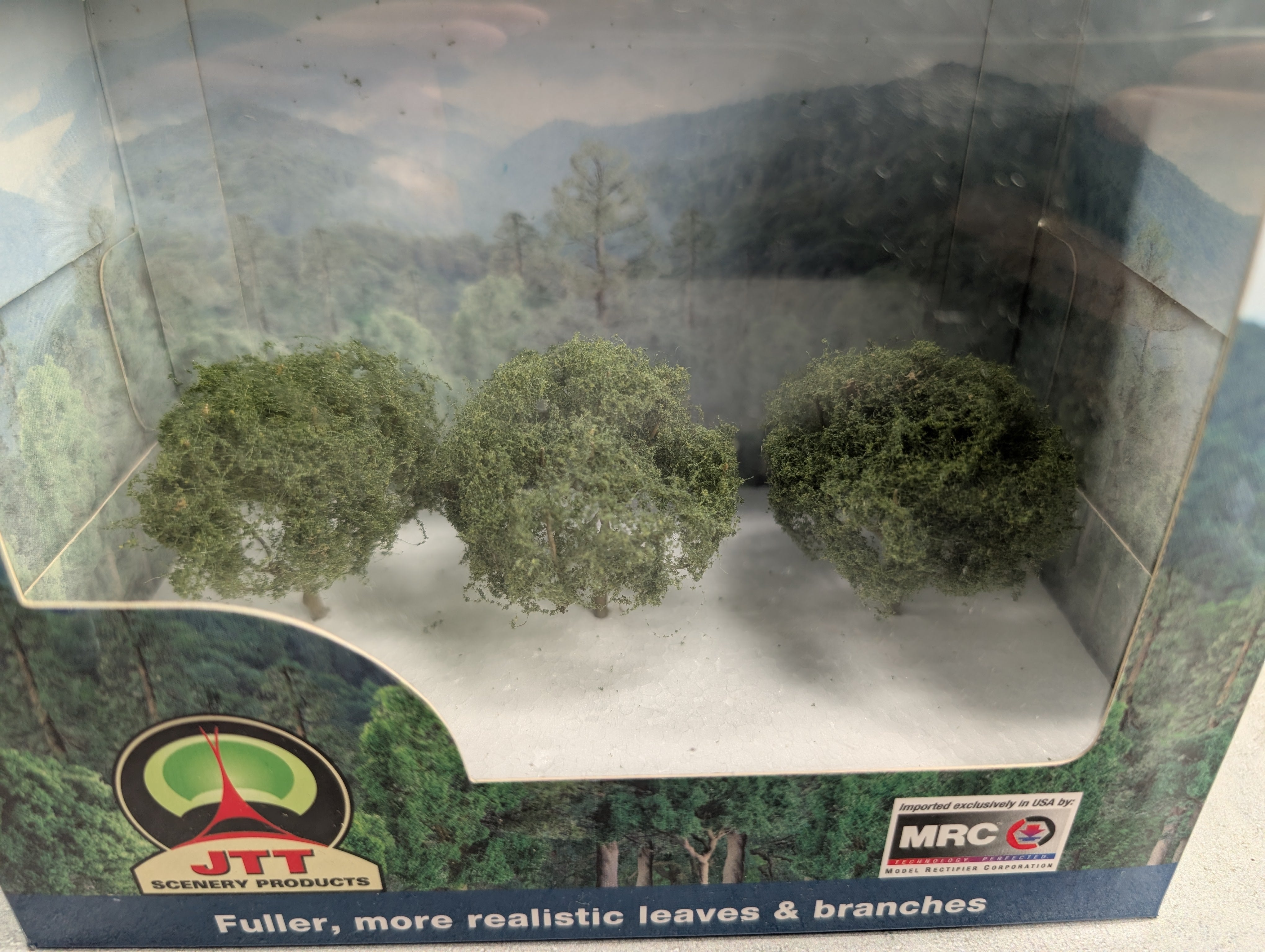 JTT 94262 MULTI Scale 2" Oak Tree (3 pcs)