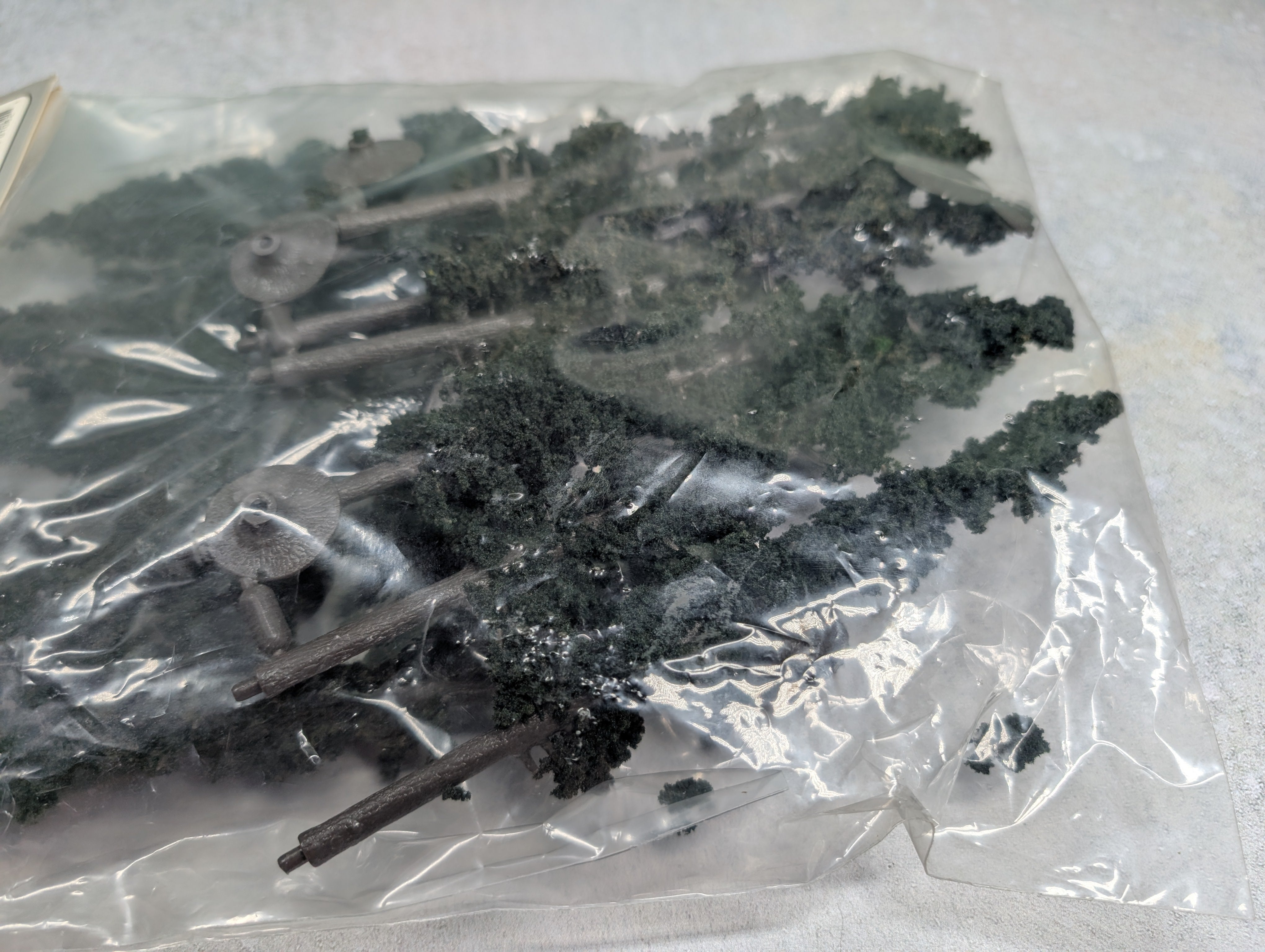 Woodland Scenics TR1082 MULTI Scale Pine Trees, Conifer Colors, Value Pack (12 pcs)