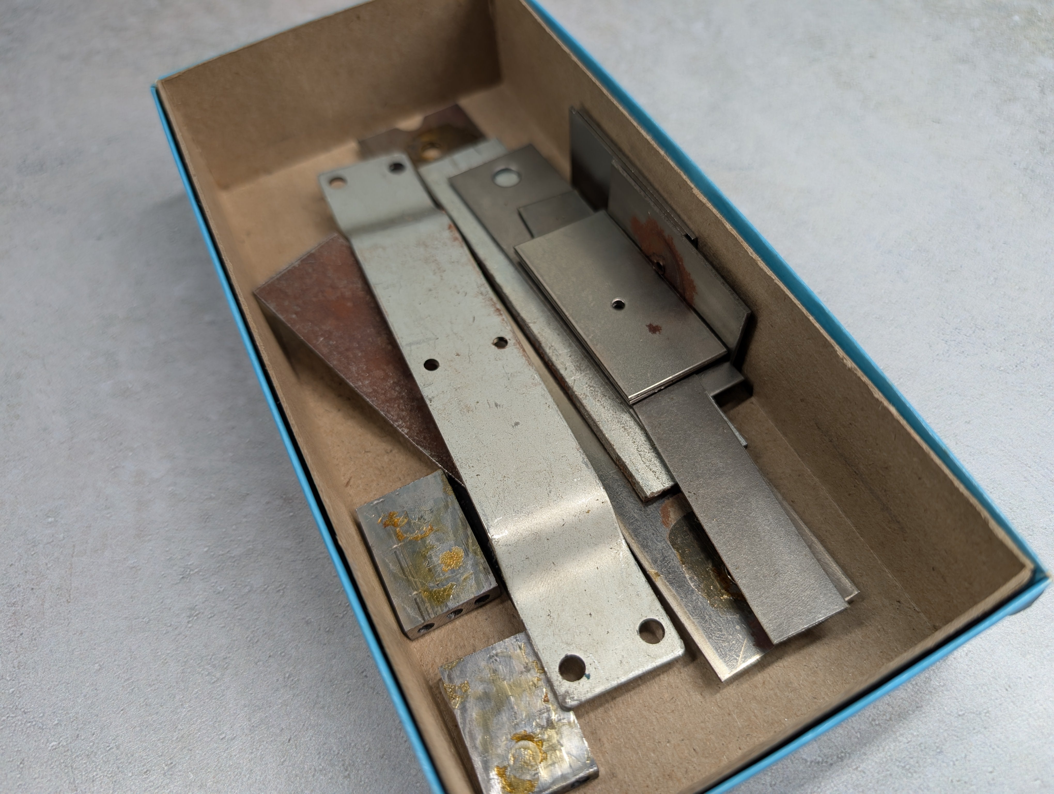 USED HO Scale Lot of Weights for Freight Cars & More