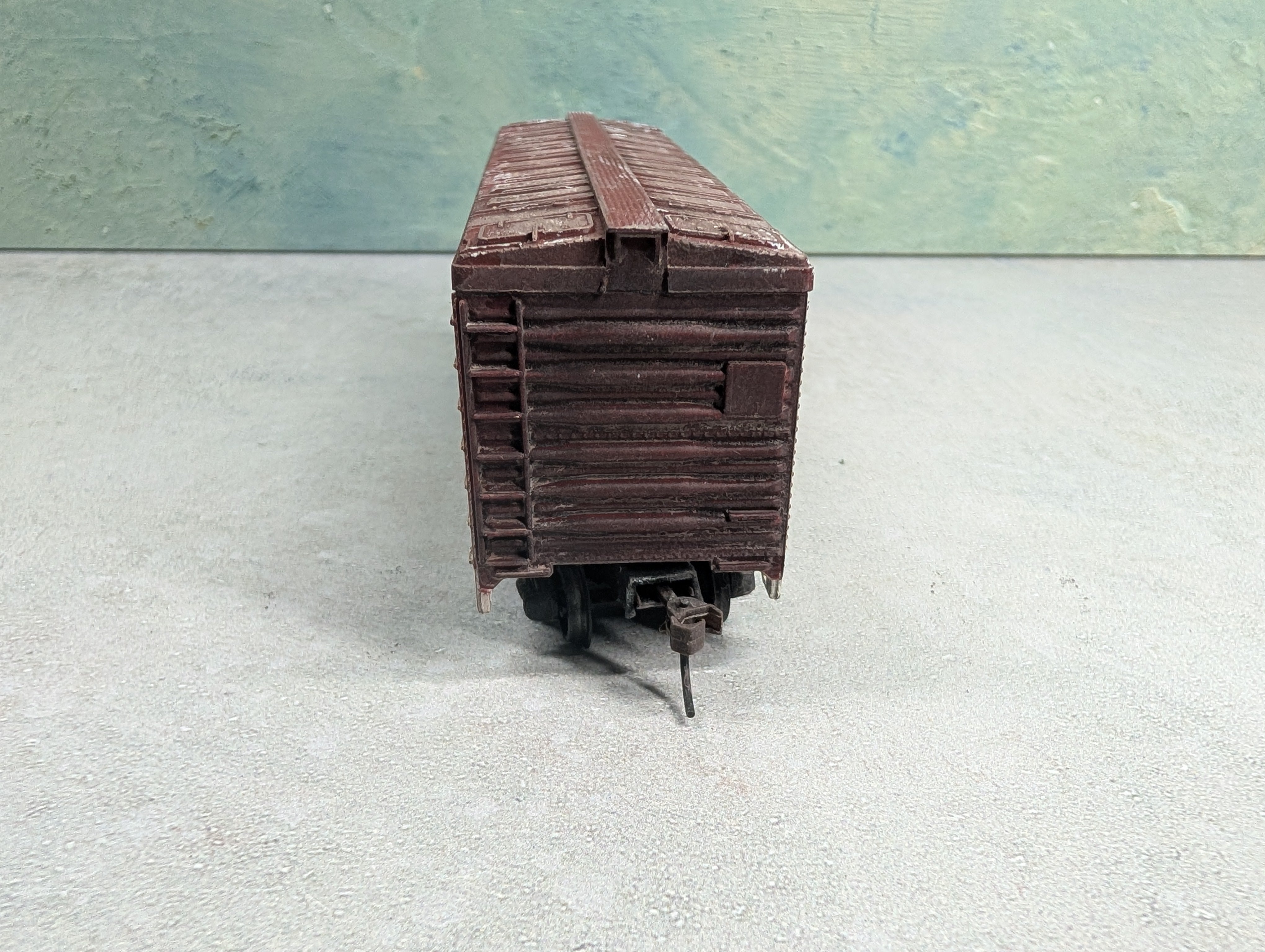 USED REVELL HO Scale 41' Steel Reefer New York Central MDT #4015 Weathered