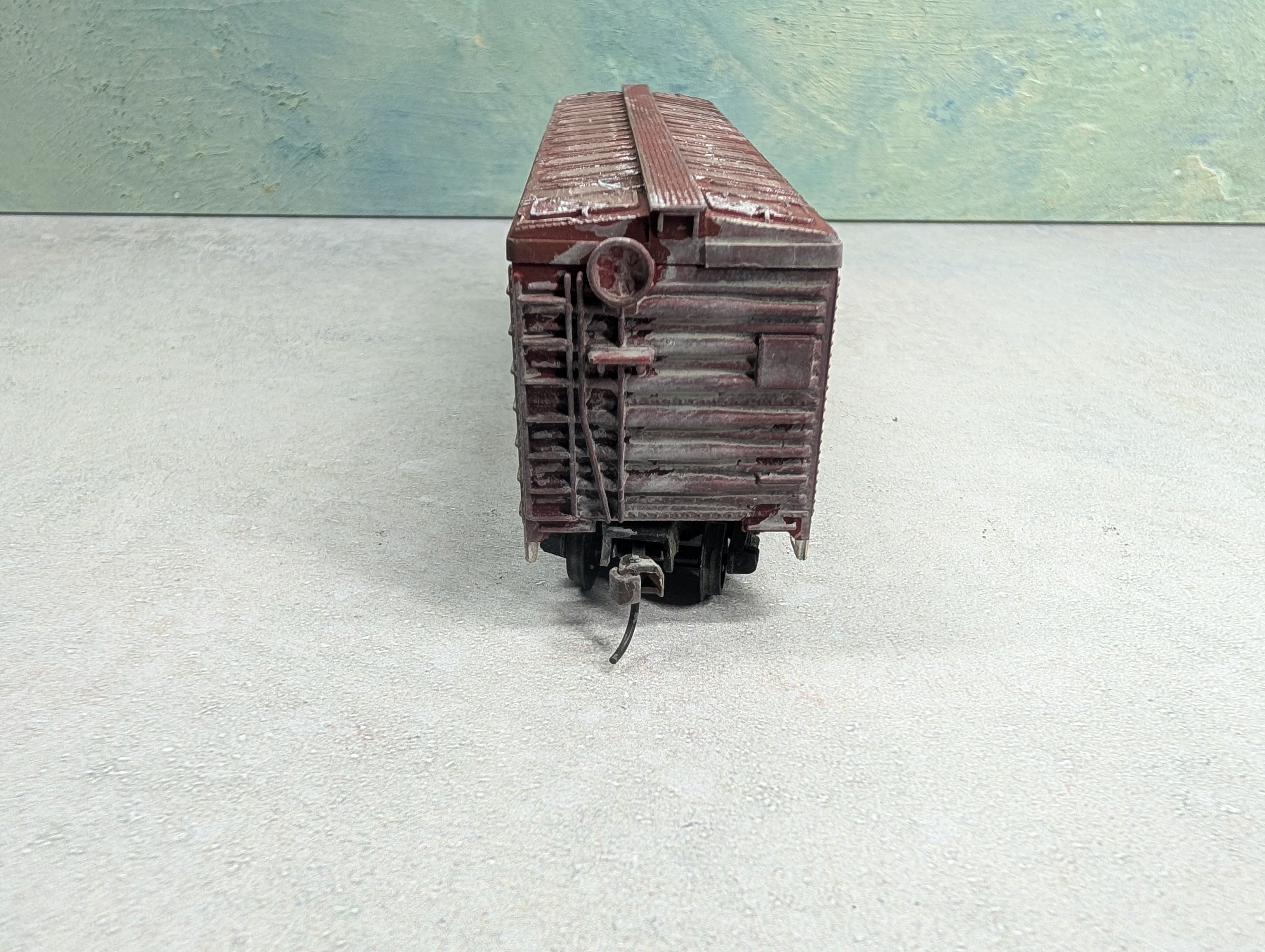 USED REVELL HO Scale 41' Steel Reefer New York Central MDT #4015 Weathered