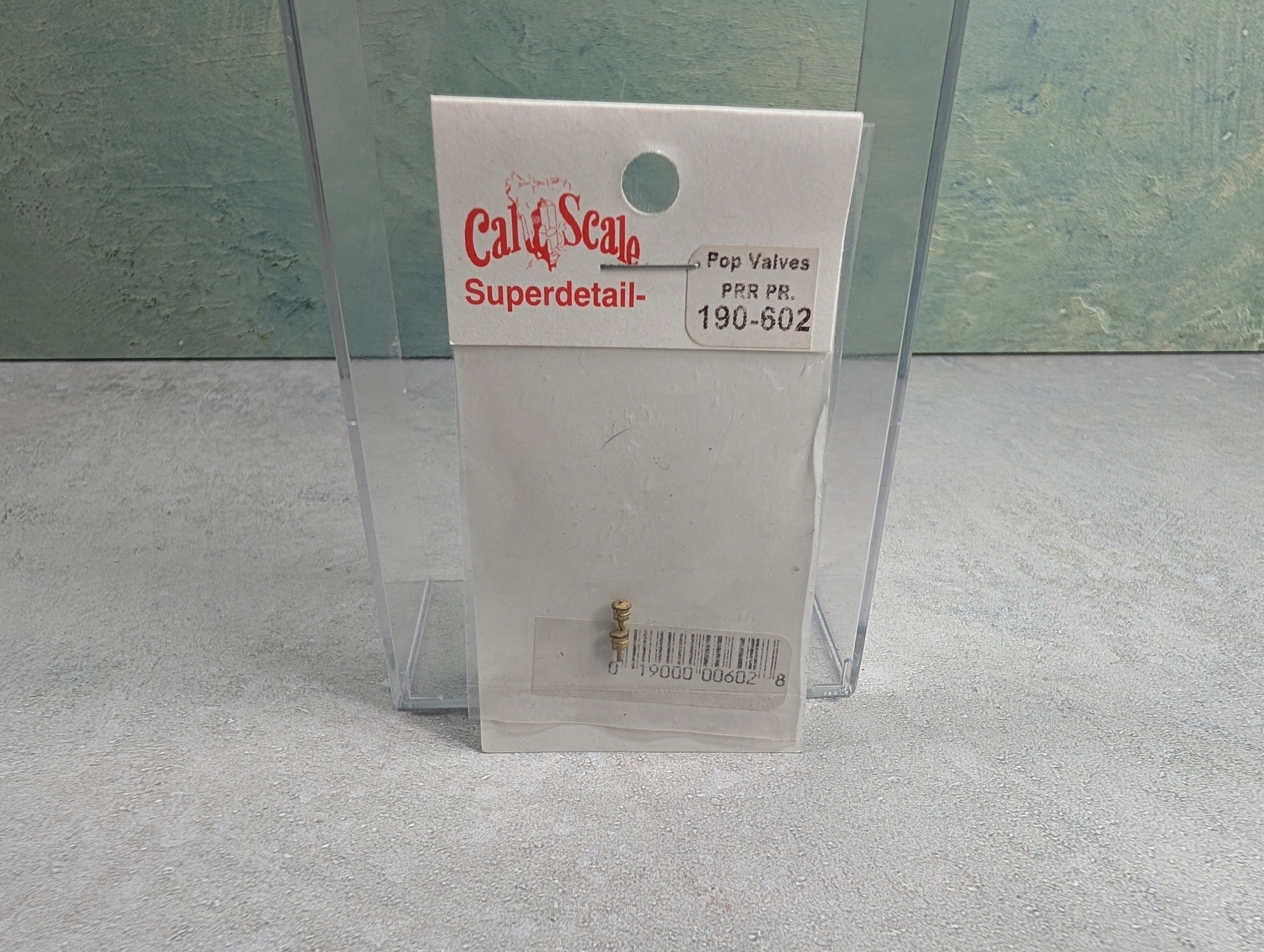 Cal Scale 190-602 HO Scale Pennsylvania Railroad-Style Pop Valves & Whistle (2 pcs)