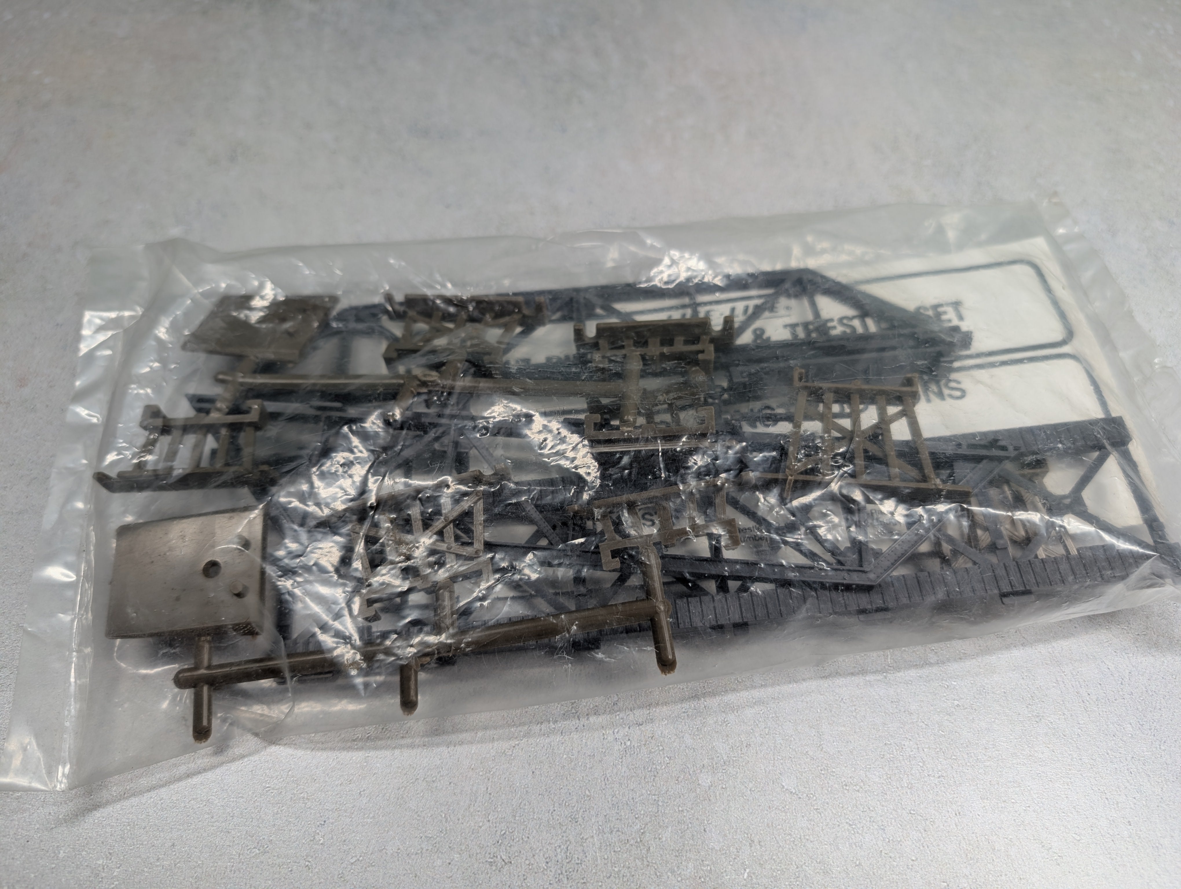 Life-Like HO Scale 17 Piece Bridge & Trestle Set