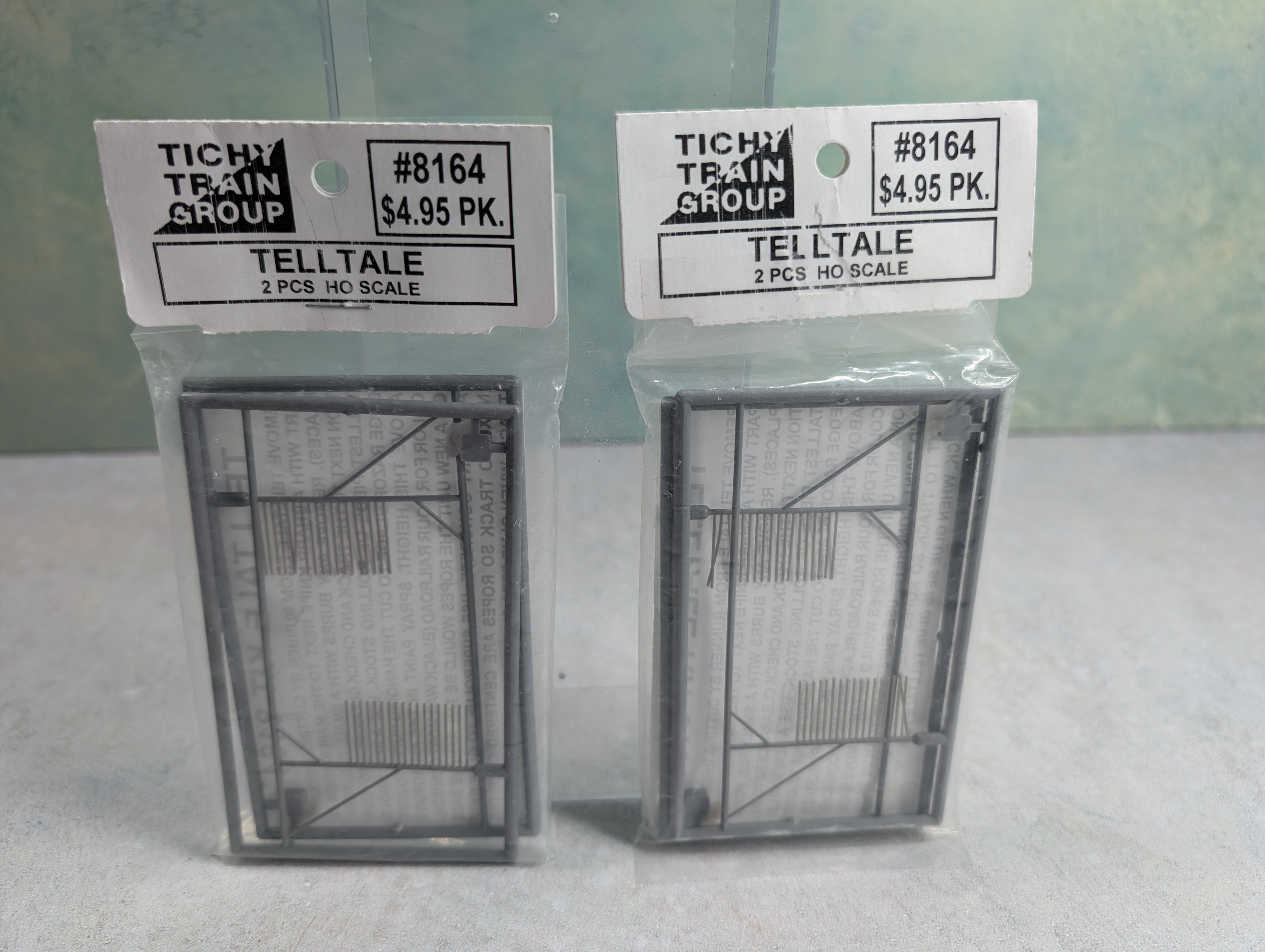 USED Tichy Train Group 8164 HO Scale Telltale (4 pcs)