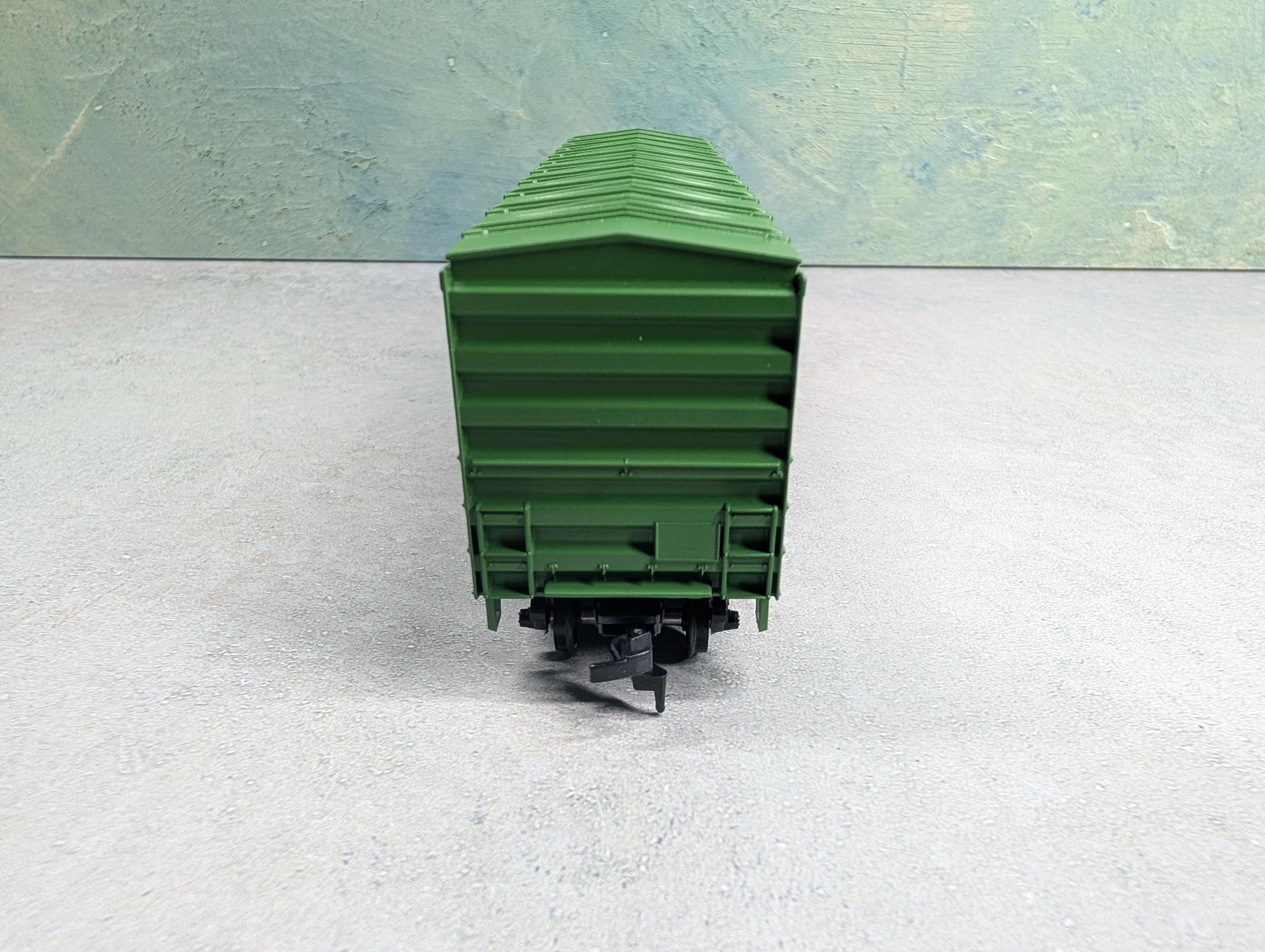 USED Athearn HO Scale 50' Railbox Box Car Hutchinson Northern HN #1082 Bev-Bel