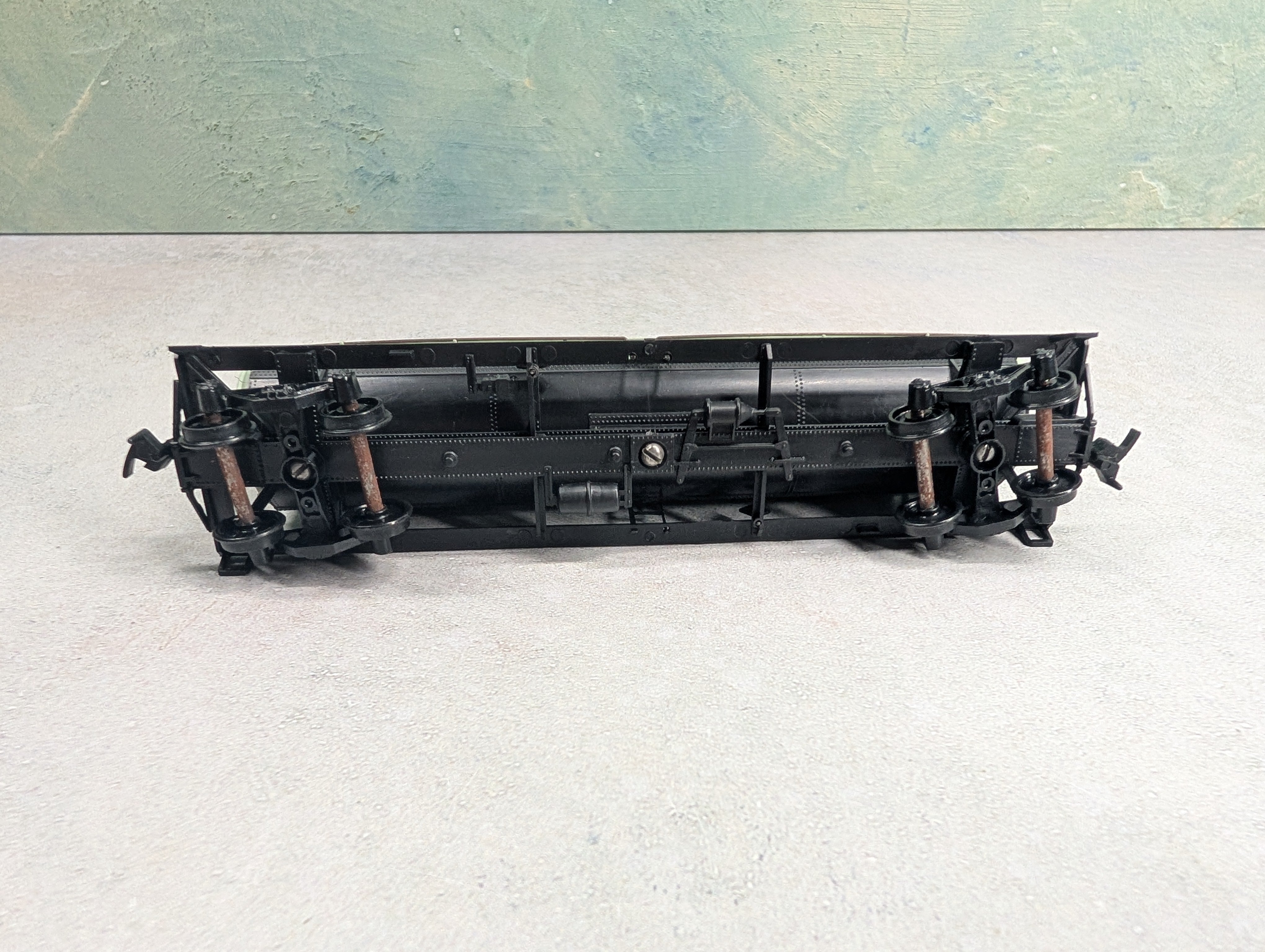 USED Athearn HO Scale 3 Dome Tank Car Ethyl Corporation EBAX #6008