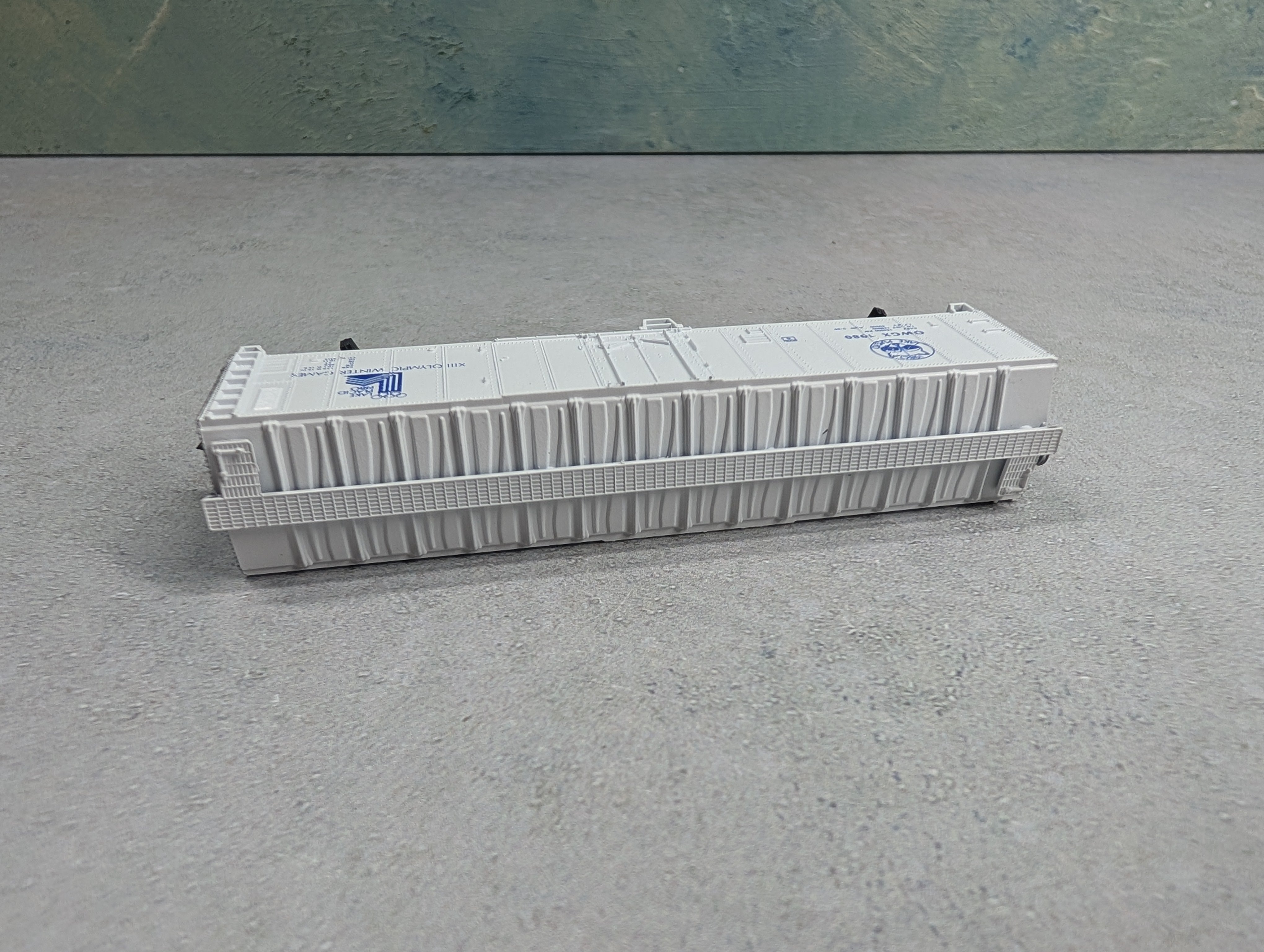USED Atlas N Scale 50' Box Car Lake Placid 1980 Olympic Winter Games