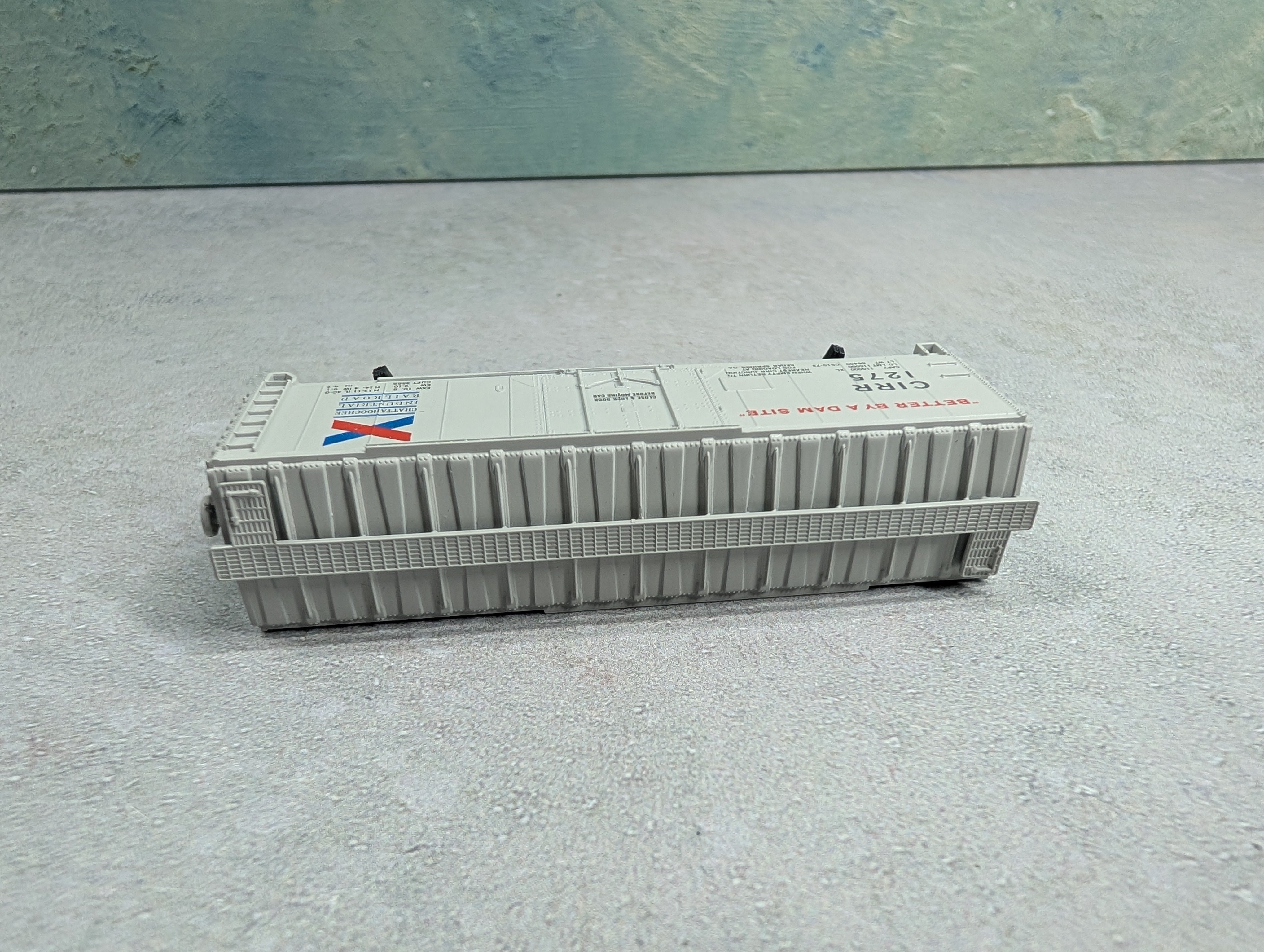 USED Atlas 3312 N Scale 40' PD Box Car Chattahoochee Industrial Railroad CIRR #1275