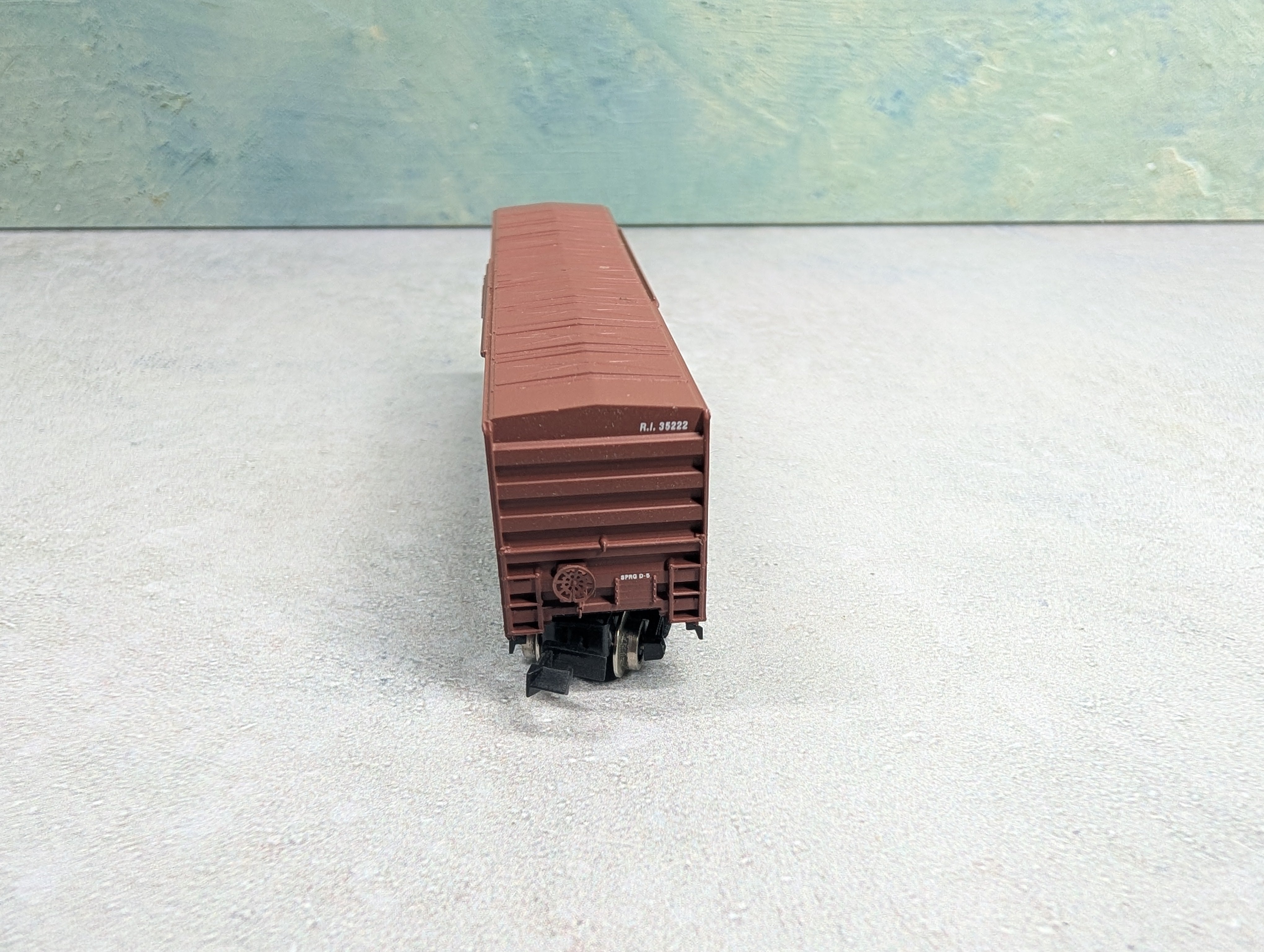 USED Kadee N Scale 50' OB SD Box Car Rock Island RI #35222