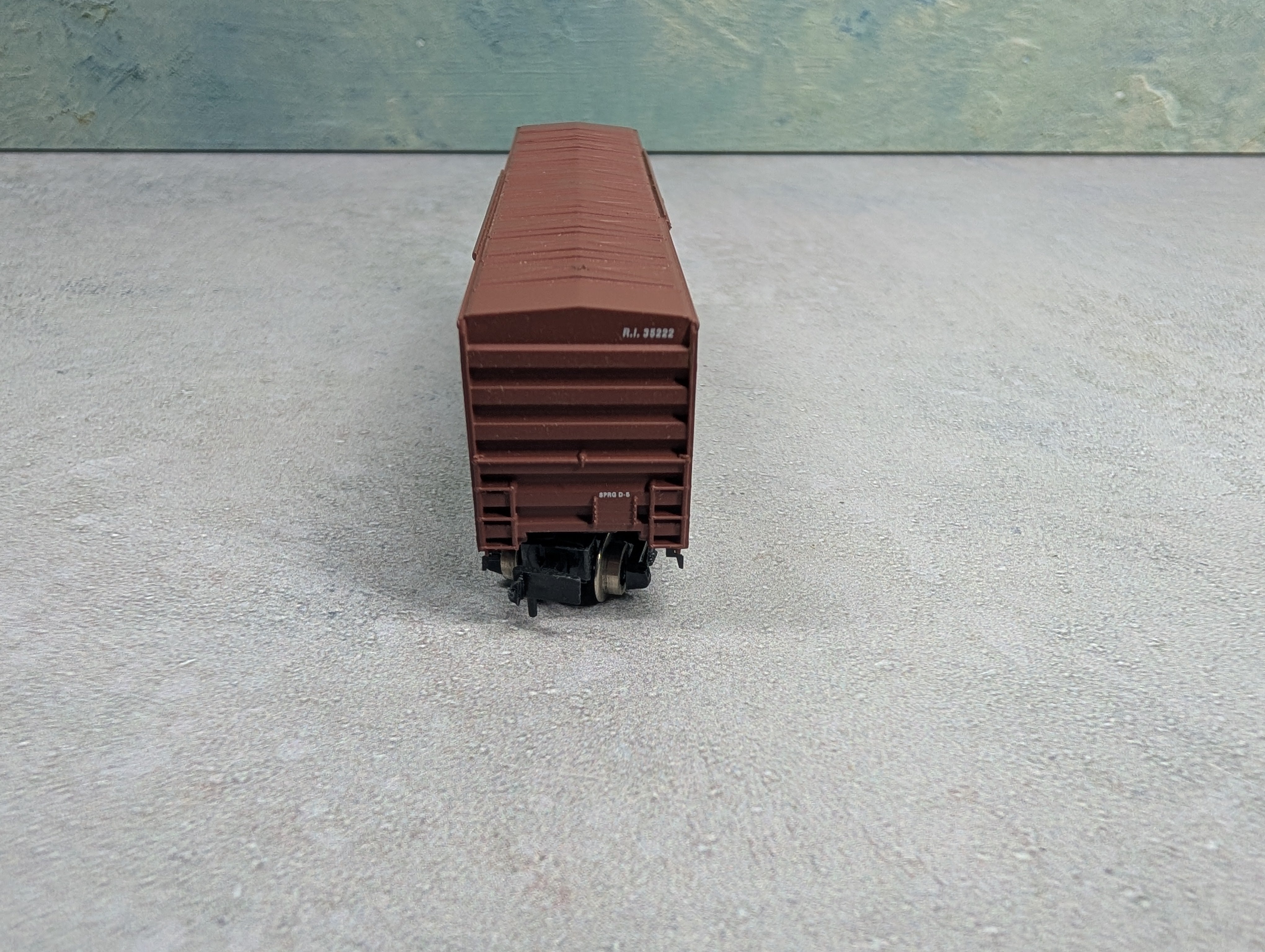 USED Kadee N Scale 50' OB SD Box Car Rock Island RI #35222