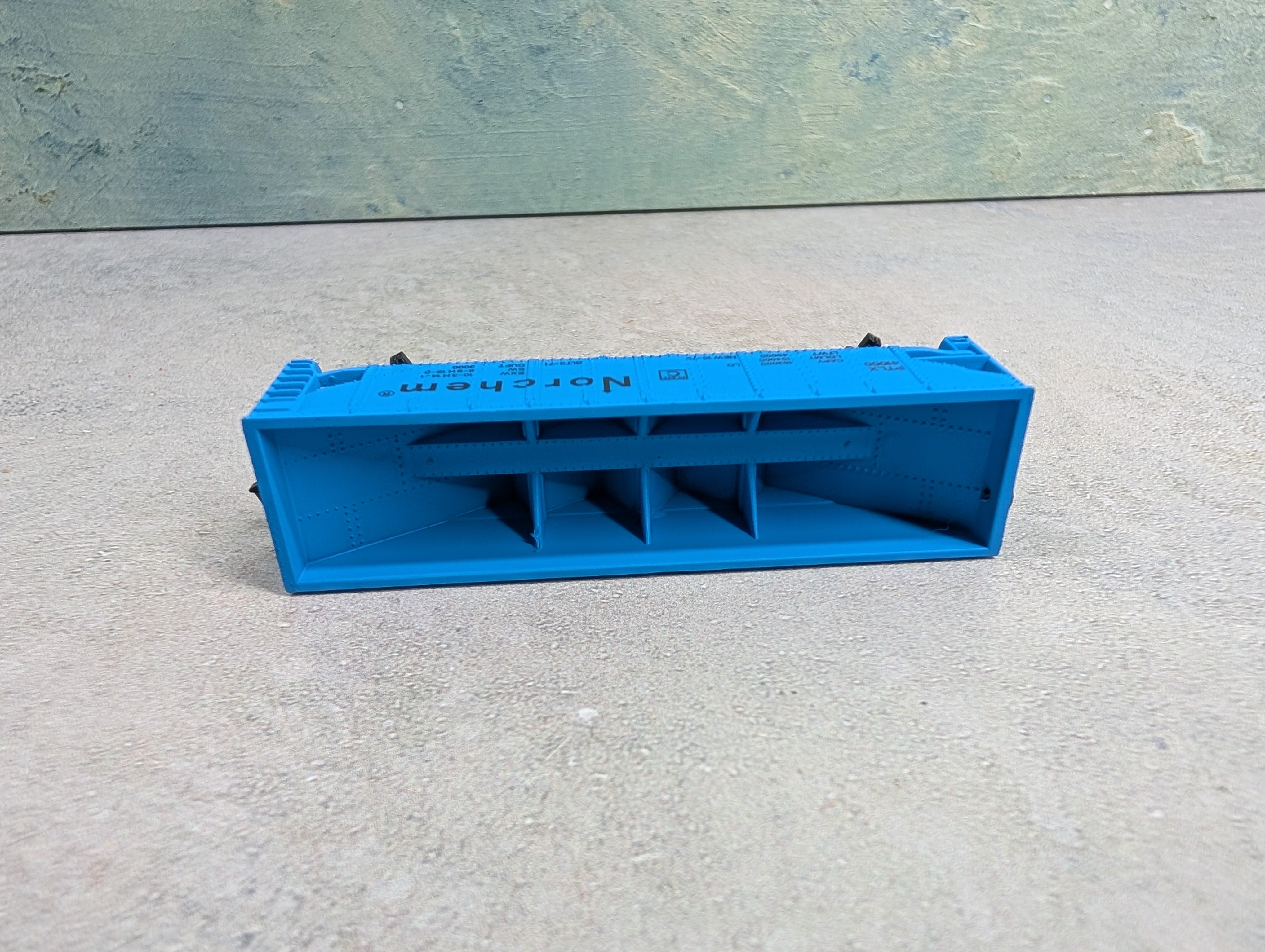 USED Model Power N Scale Quad Hopper Norchem PTLX #41000