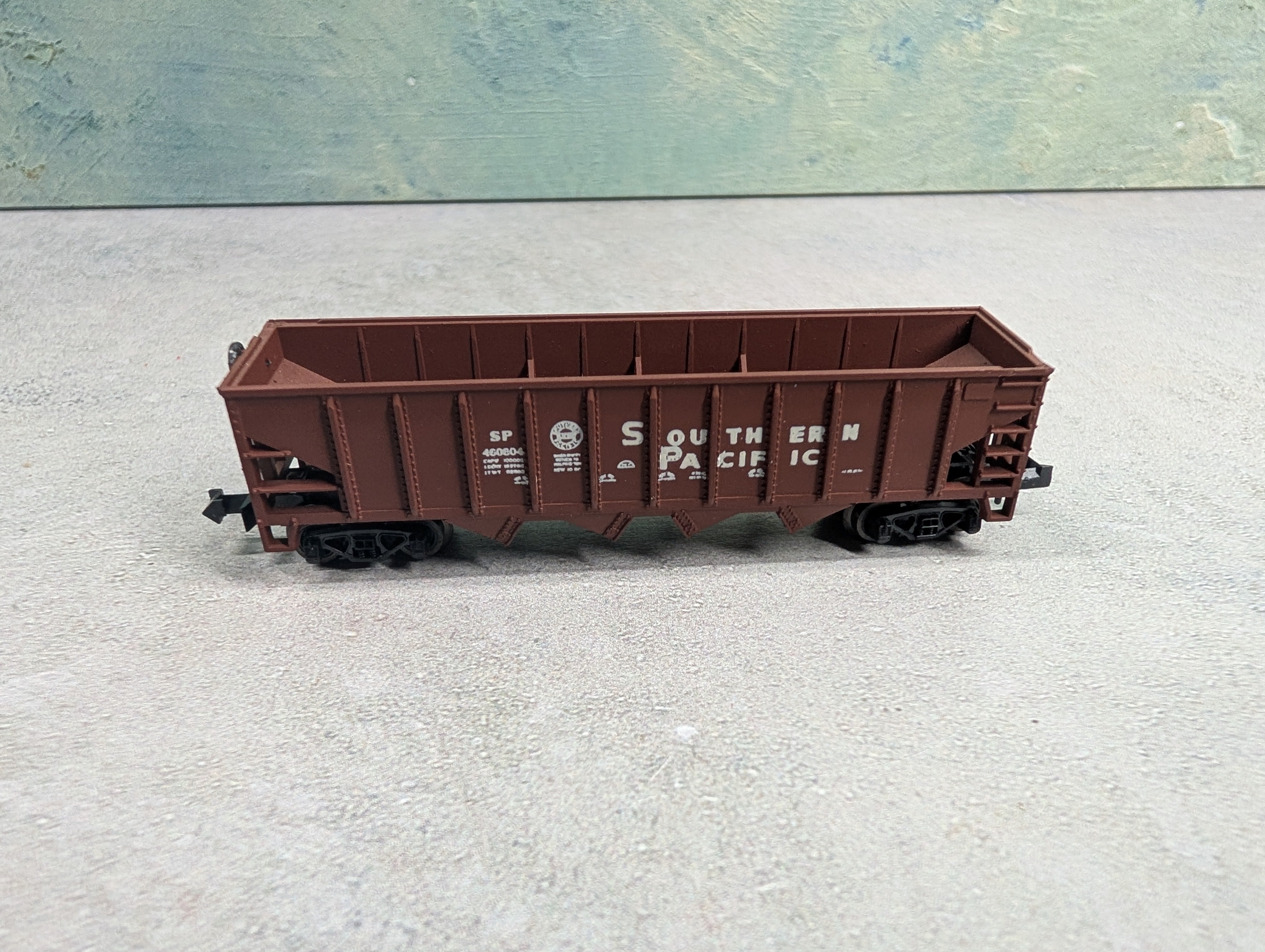 USED AHM N Scale Quad Hopper Southern Pacific SP #460604
