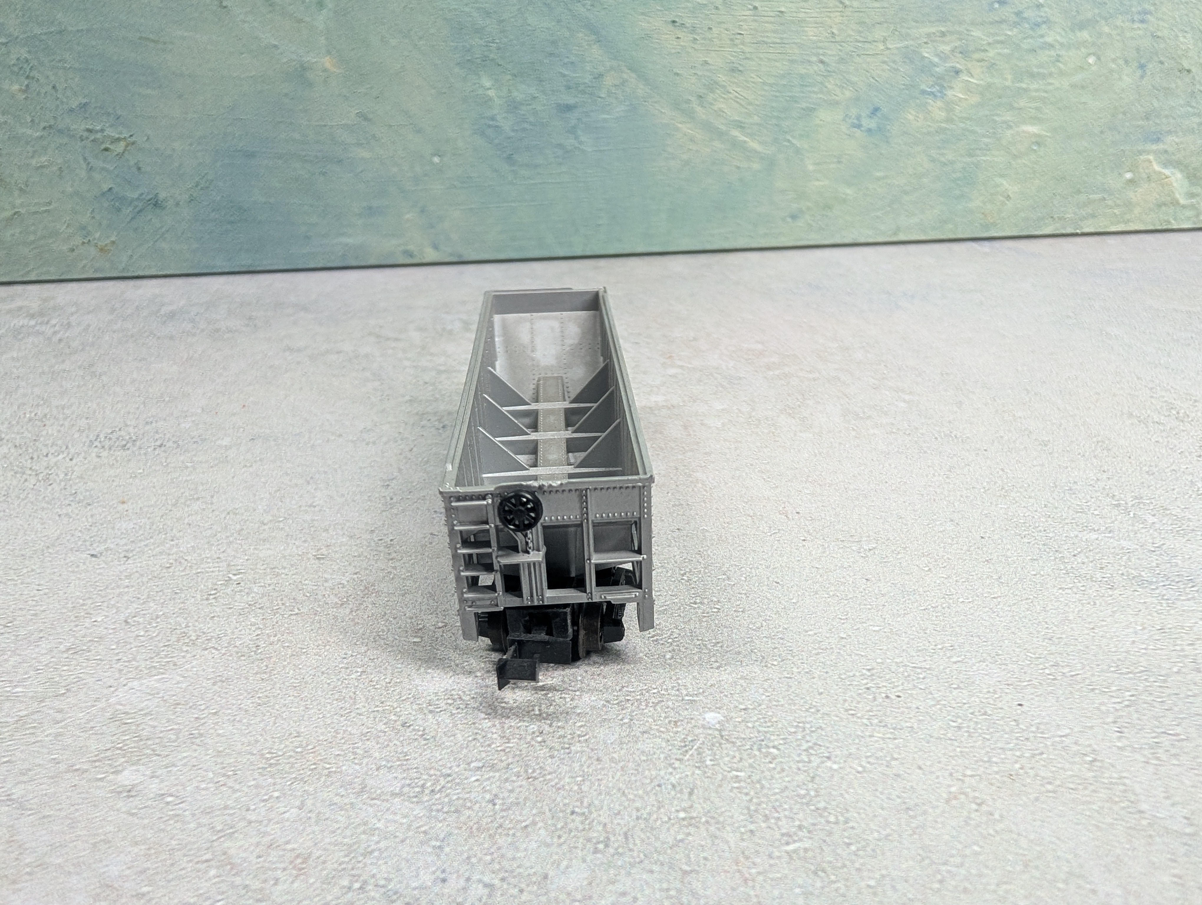 USED AHM N Scale Quad Hopper Roberval and Saguenay Railway RS #1418