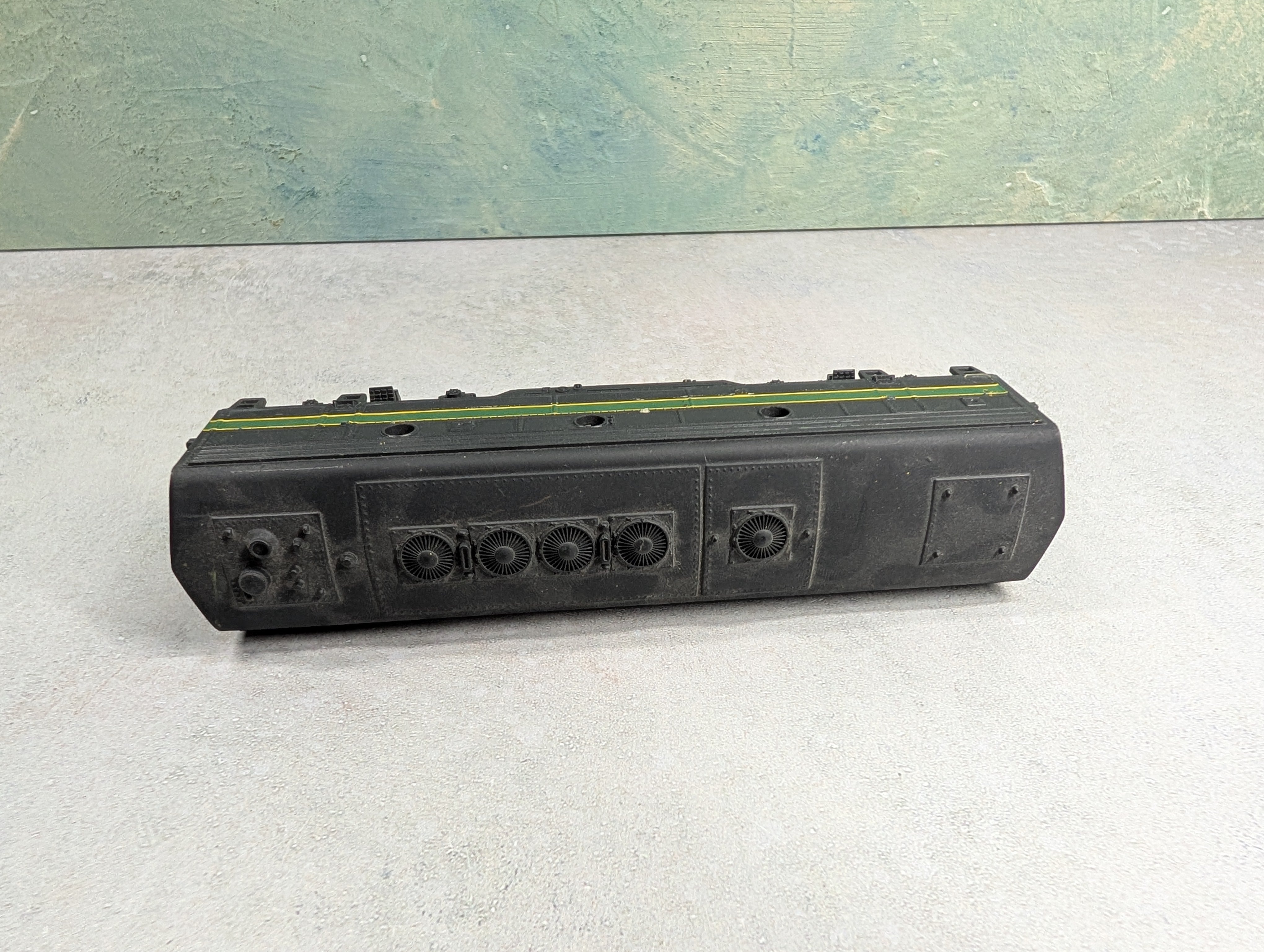 USED Athearn HO Scale Set of Powered & Dummy F Units Locomotives Reading #283 Custom Paint & Decals - Runs DC