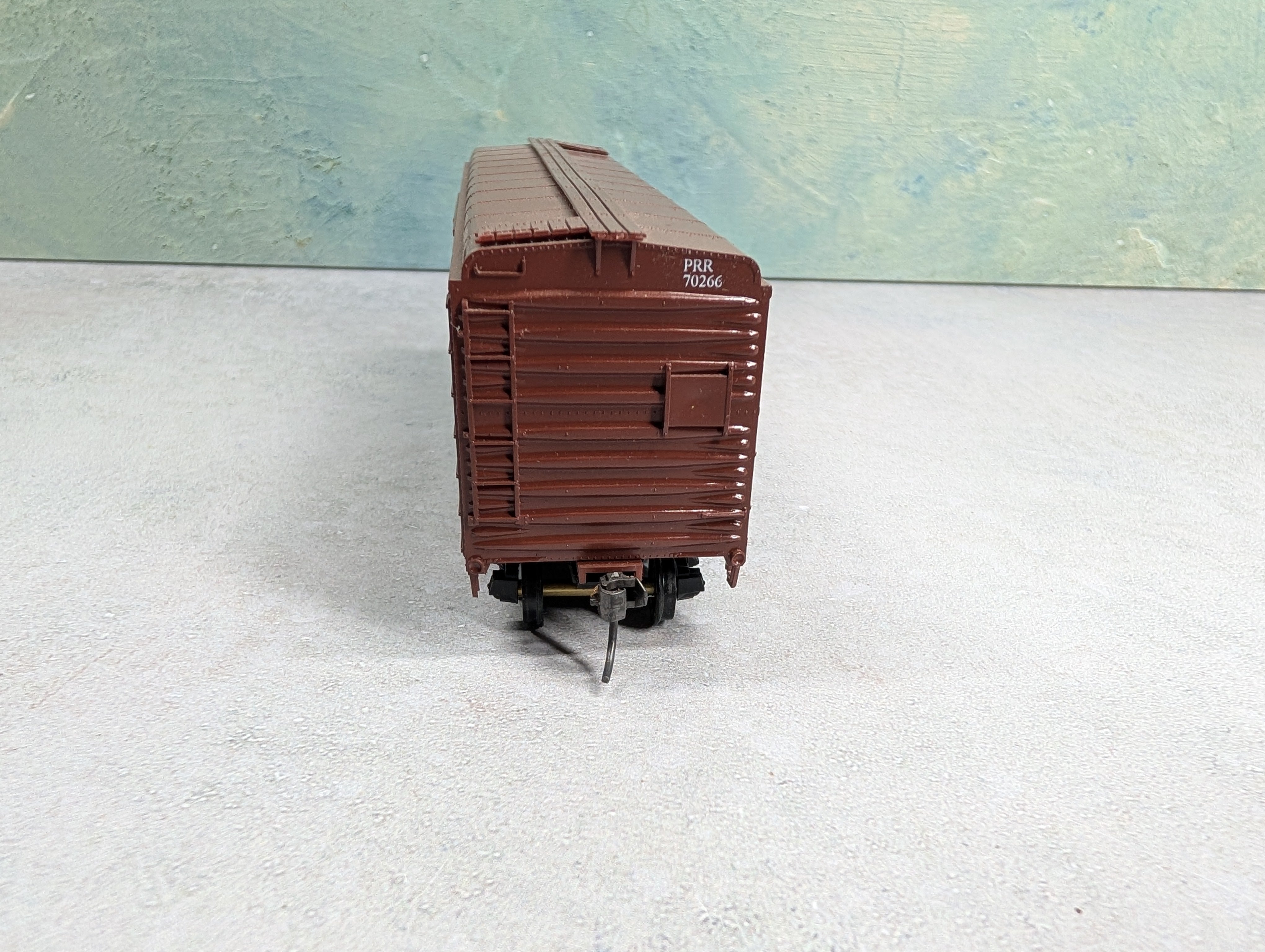USED Bowser HO Scale Round Top 40' X31A Box Car Pennsylvania #70266