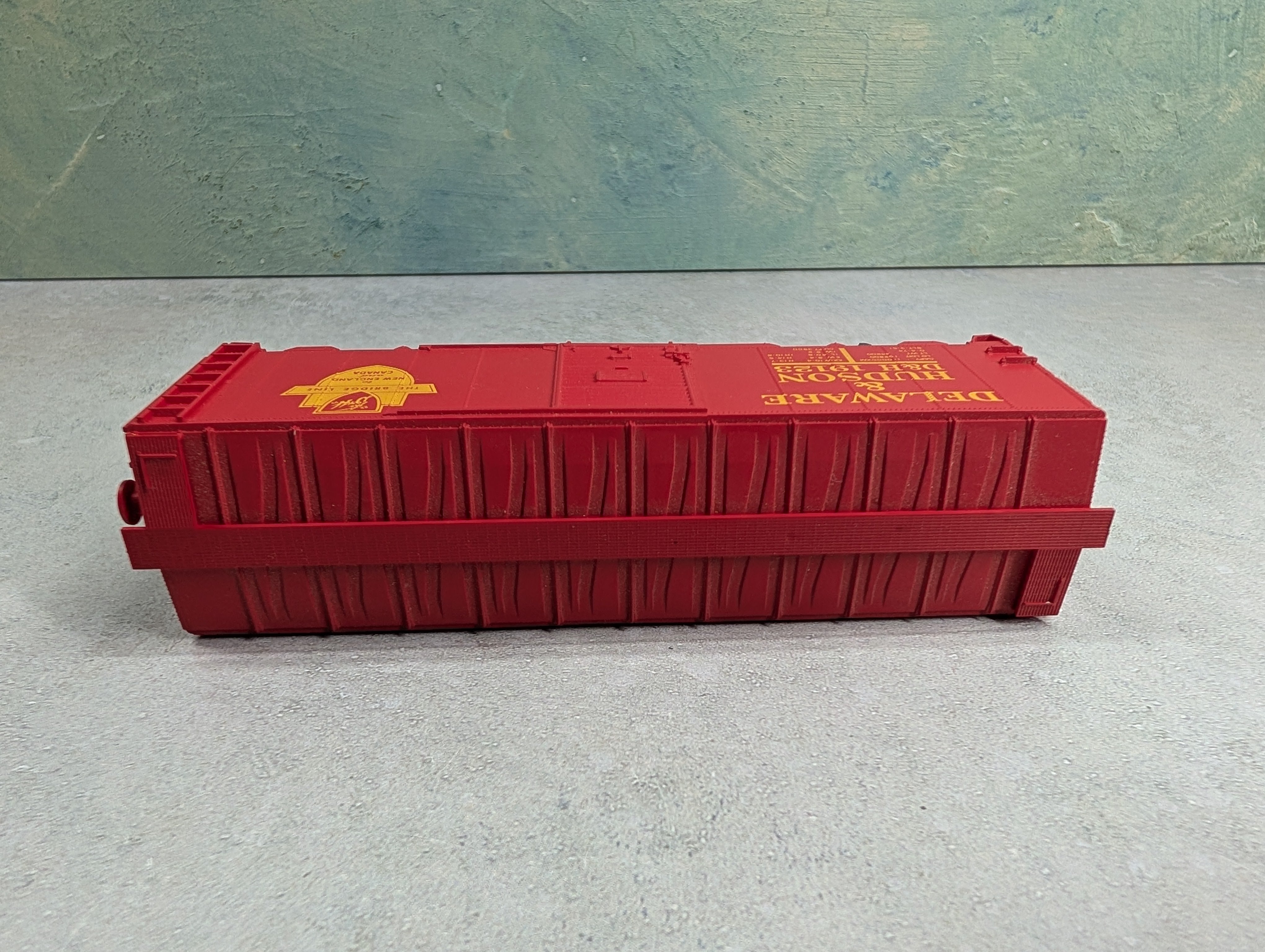 USED Accurail HO Scale 40' Box Car Delaware and Hudson D&H #19123
