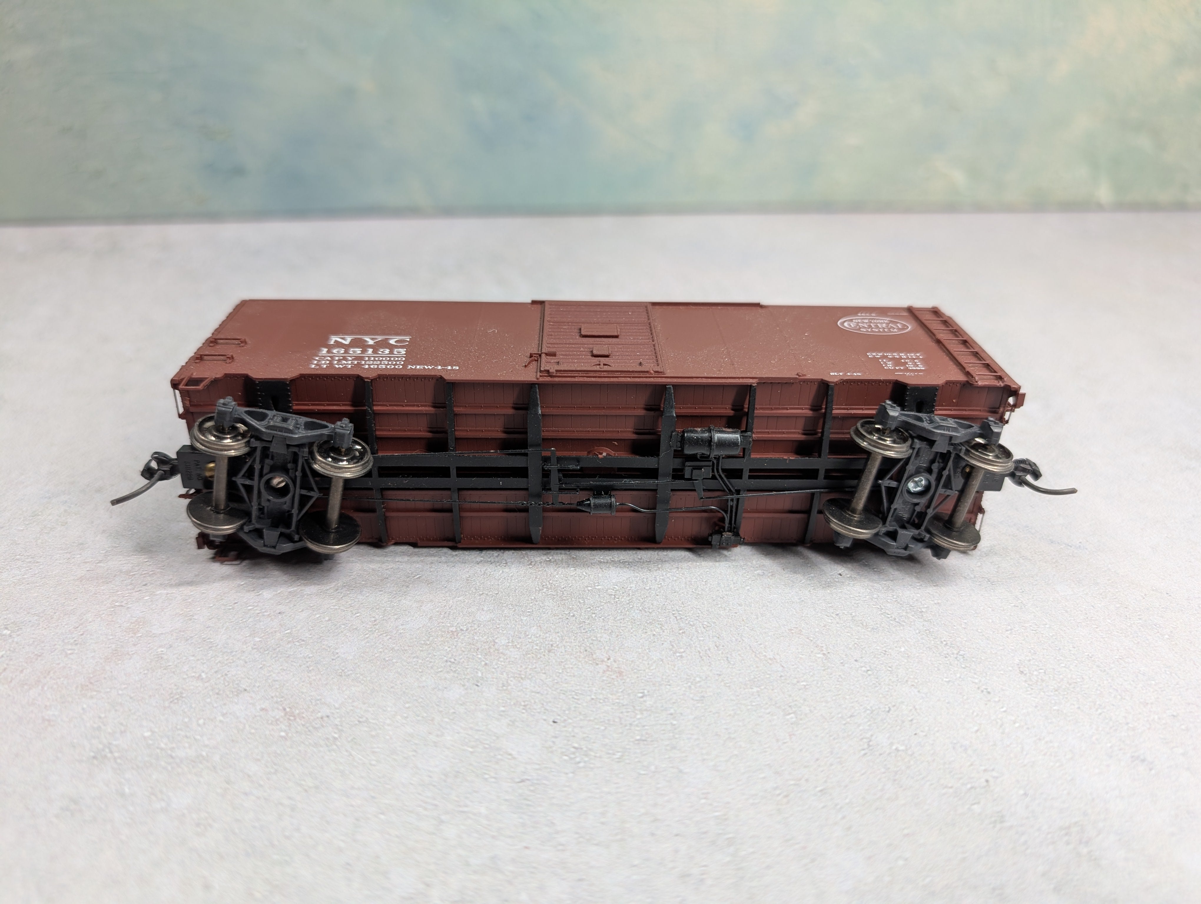 USED Branchline HO Scale 40' Box Car New York Central NYC #165135