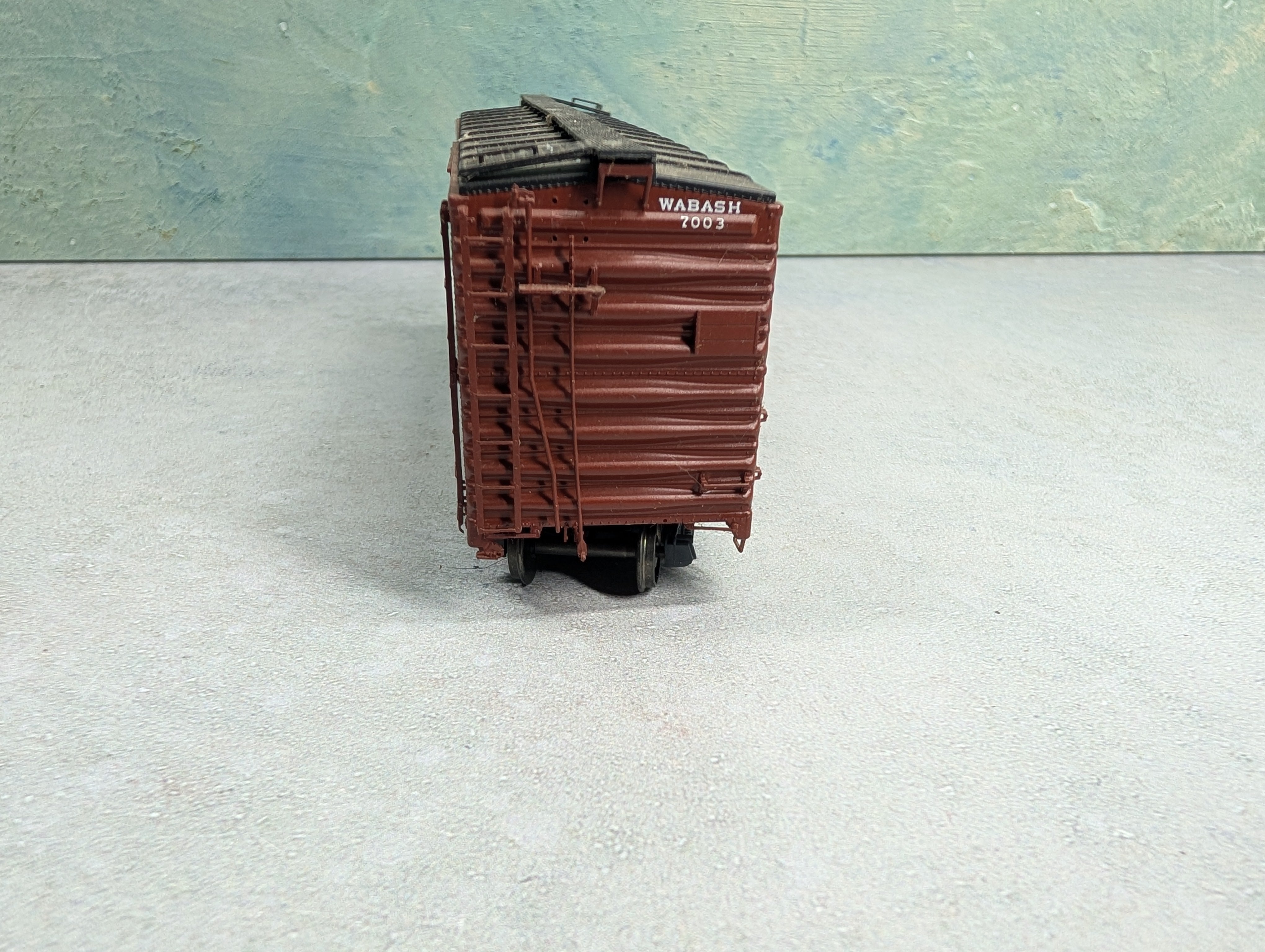 USED Branchline HO Scale 40' Box Car Wabash WAB #7003