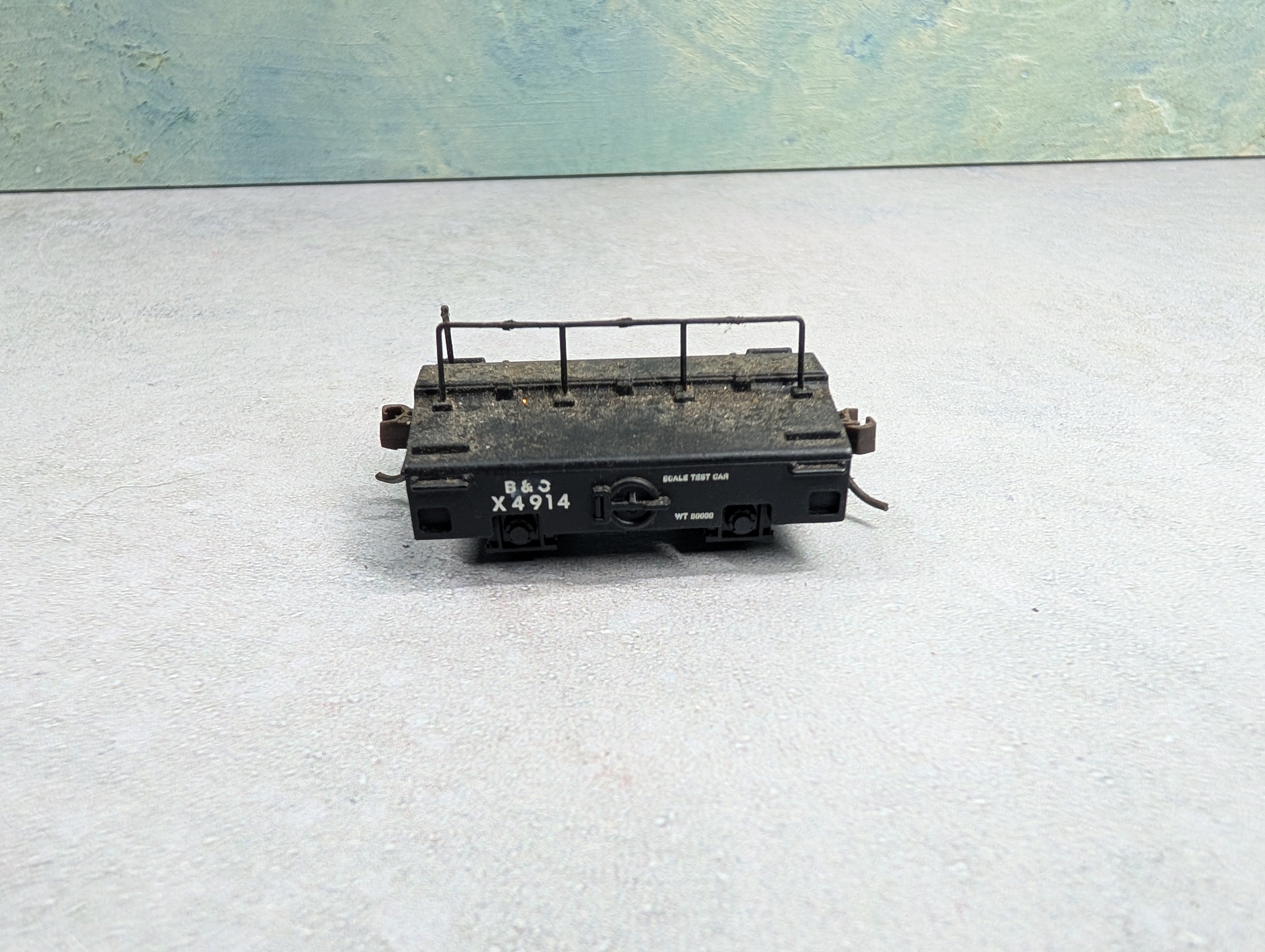 USED Bachmann HO Scale Scale Test Car Baltimore and Ohio B&O #X4914