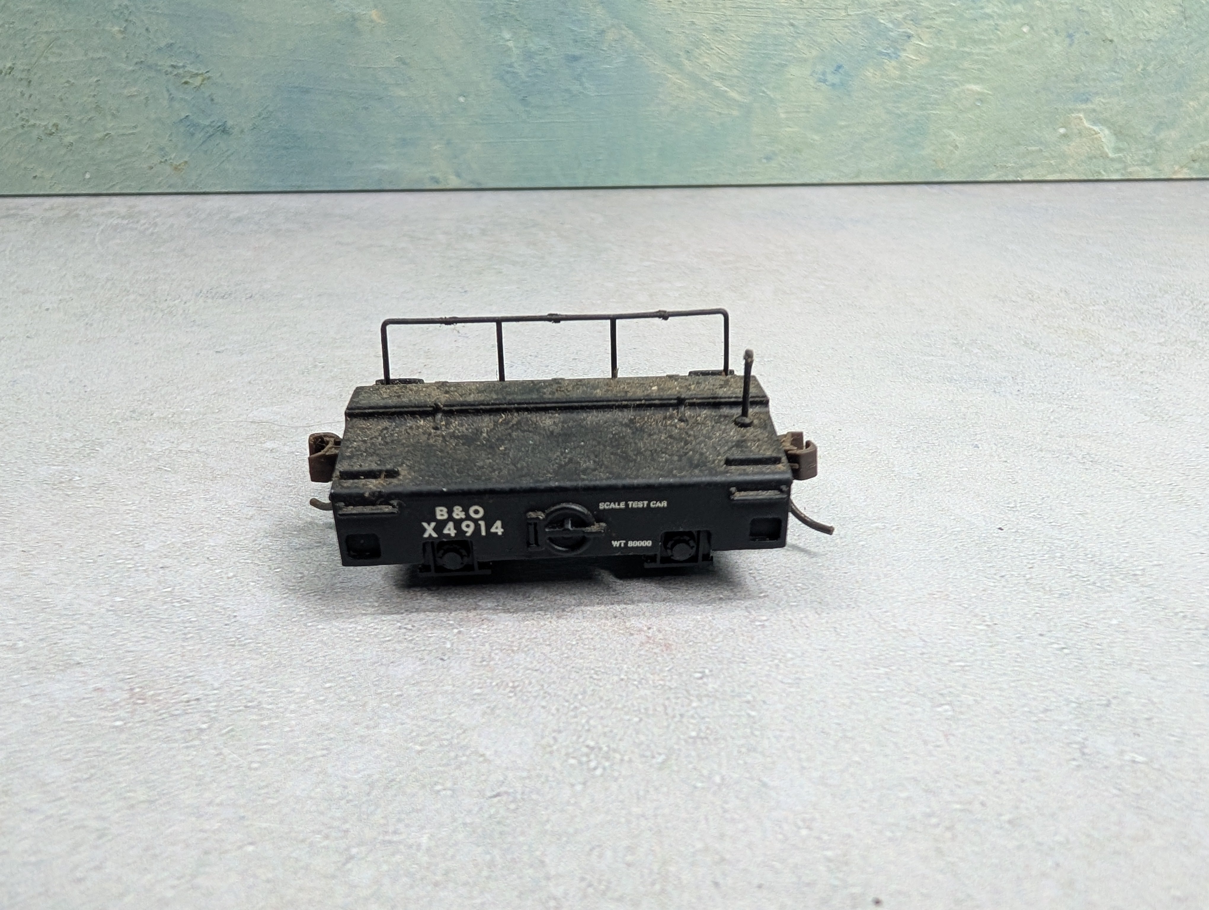 USED Bachmann HO Scale Scale Test Car Baltimore and Ohio B&O #X4914