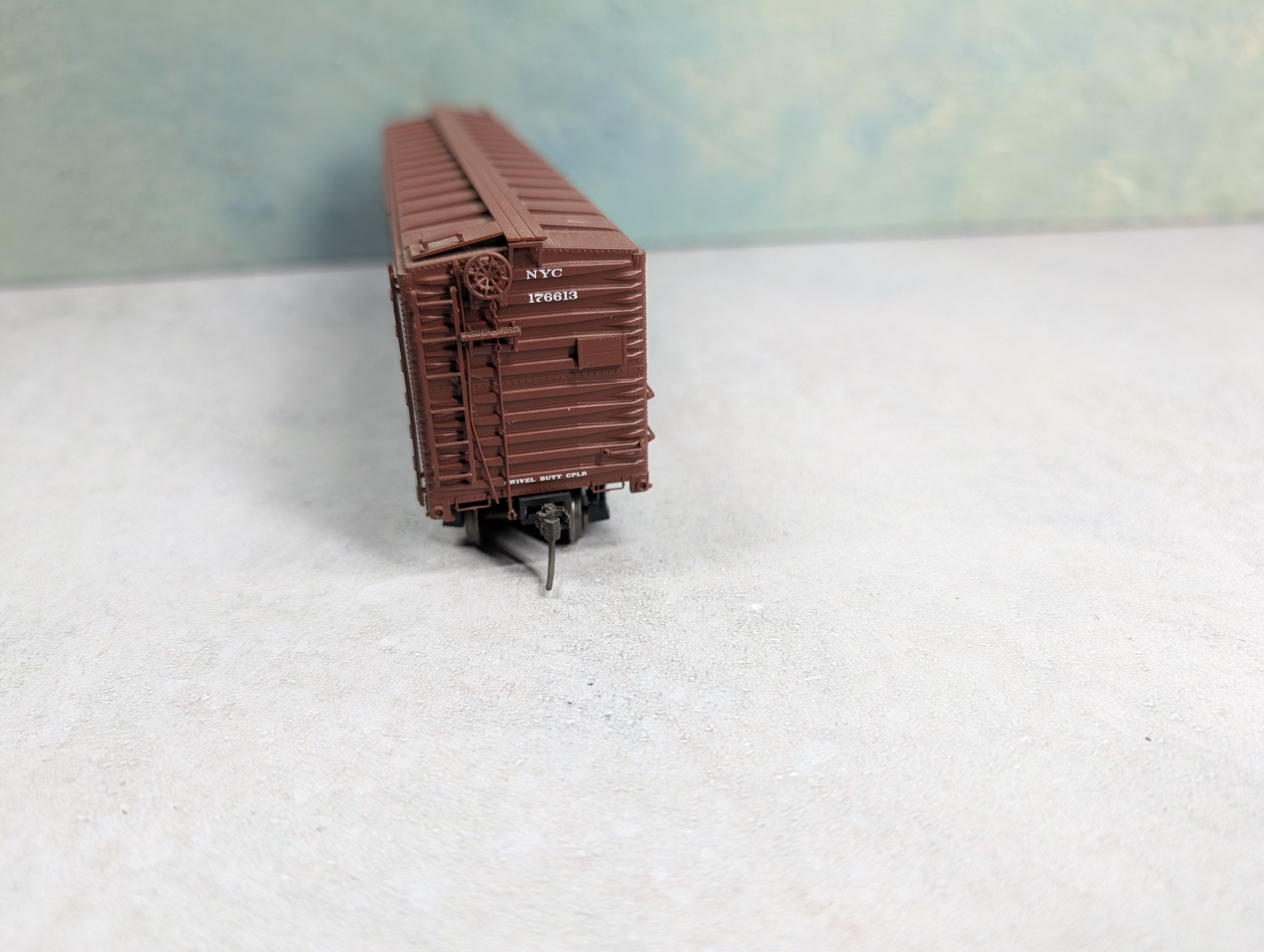 USED Life-Like HO Scale 50' Steel Box Car New York Central NYC #176613