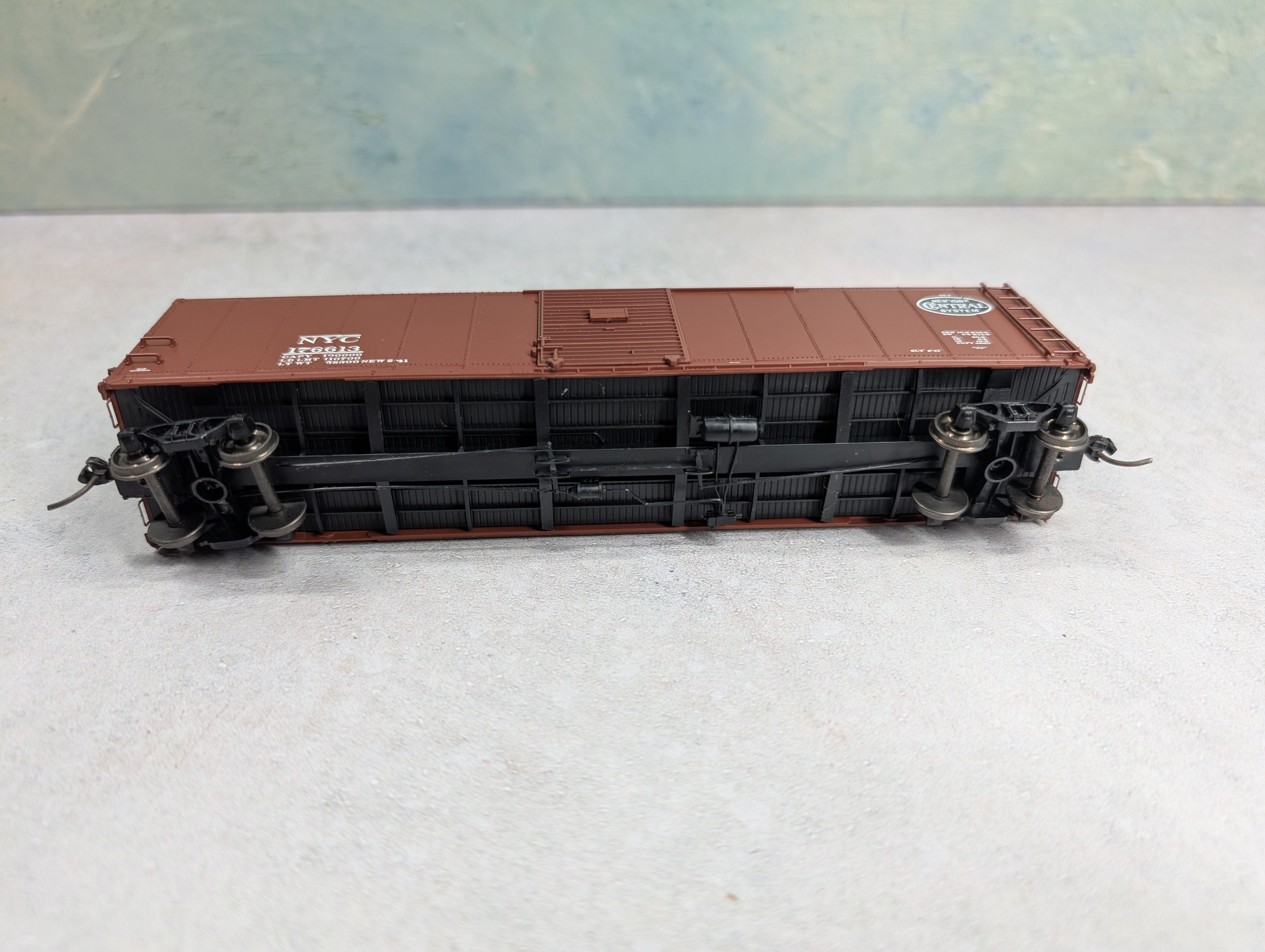 USED Life-Like HO Scale 50' Steel Box Car New York Central NYC #176613