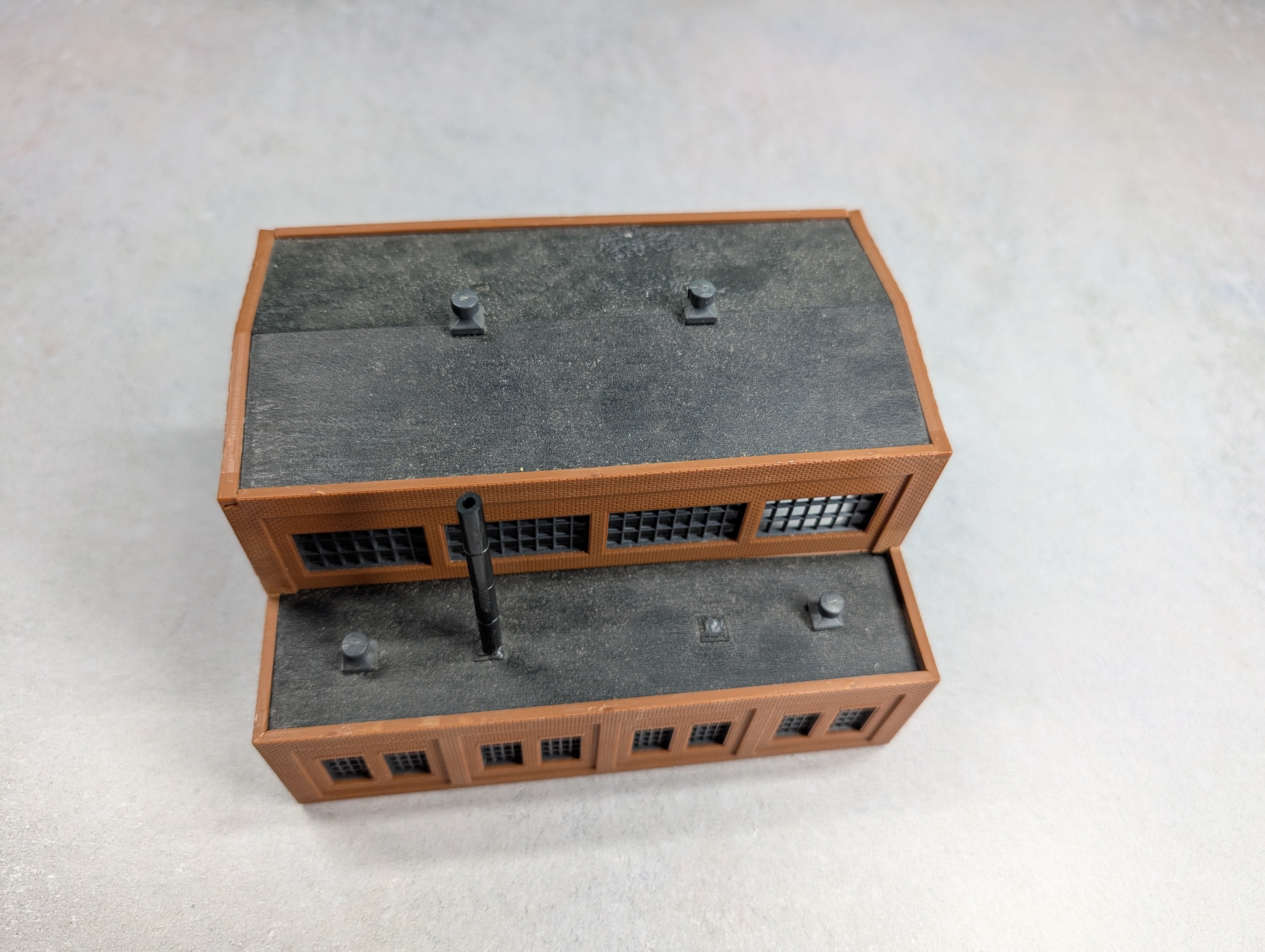 USED Walthers N Scale Built Allied Rail Rebuilders Warehouse