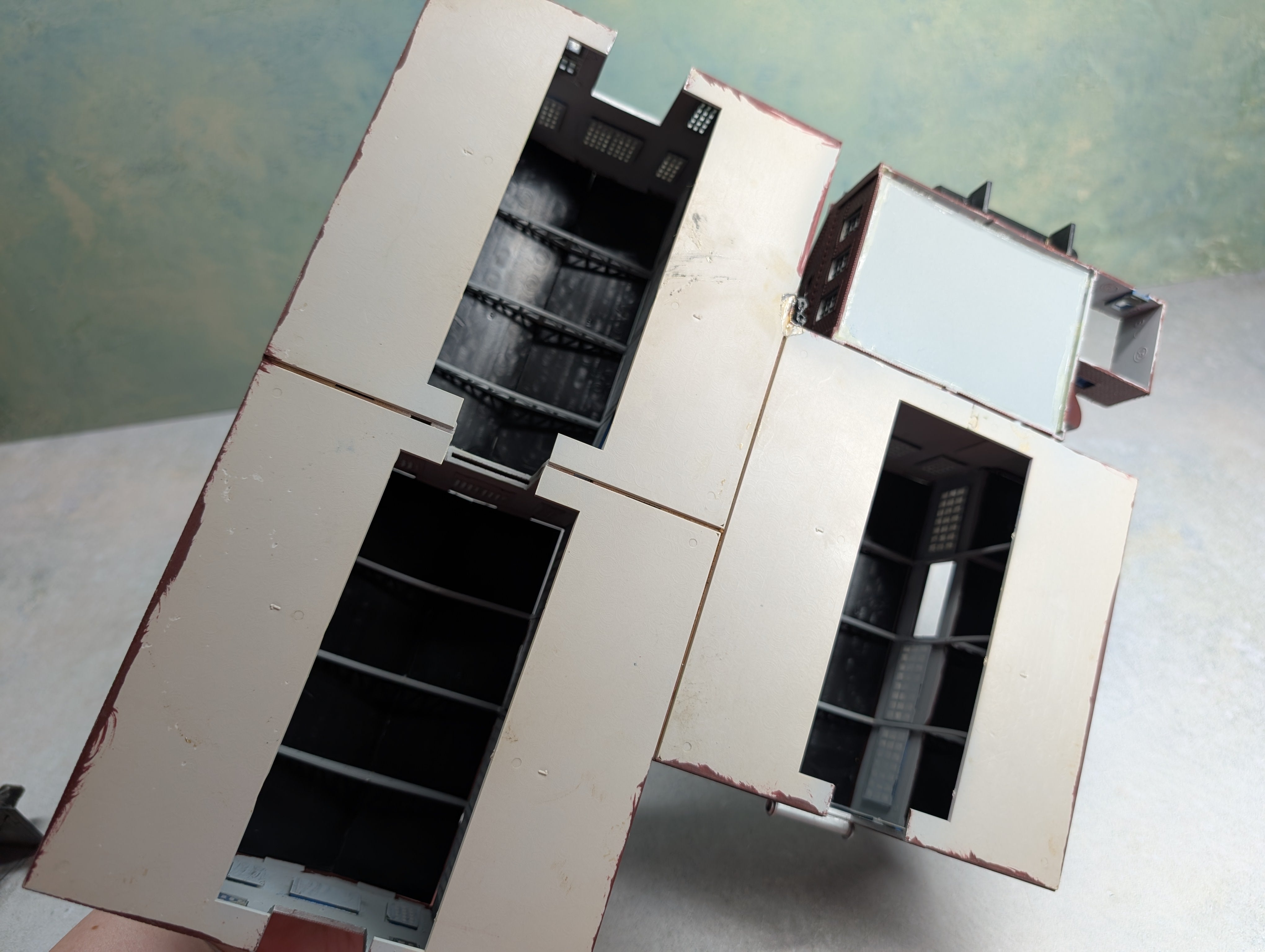 USED Walthers N Scale Custom Allied Rail Rebuilders Warehouses